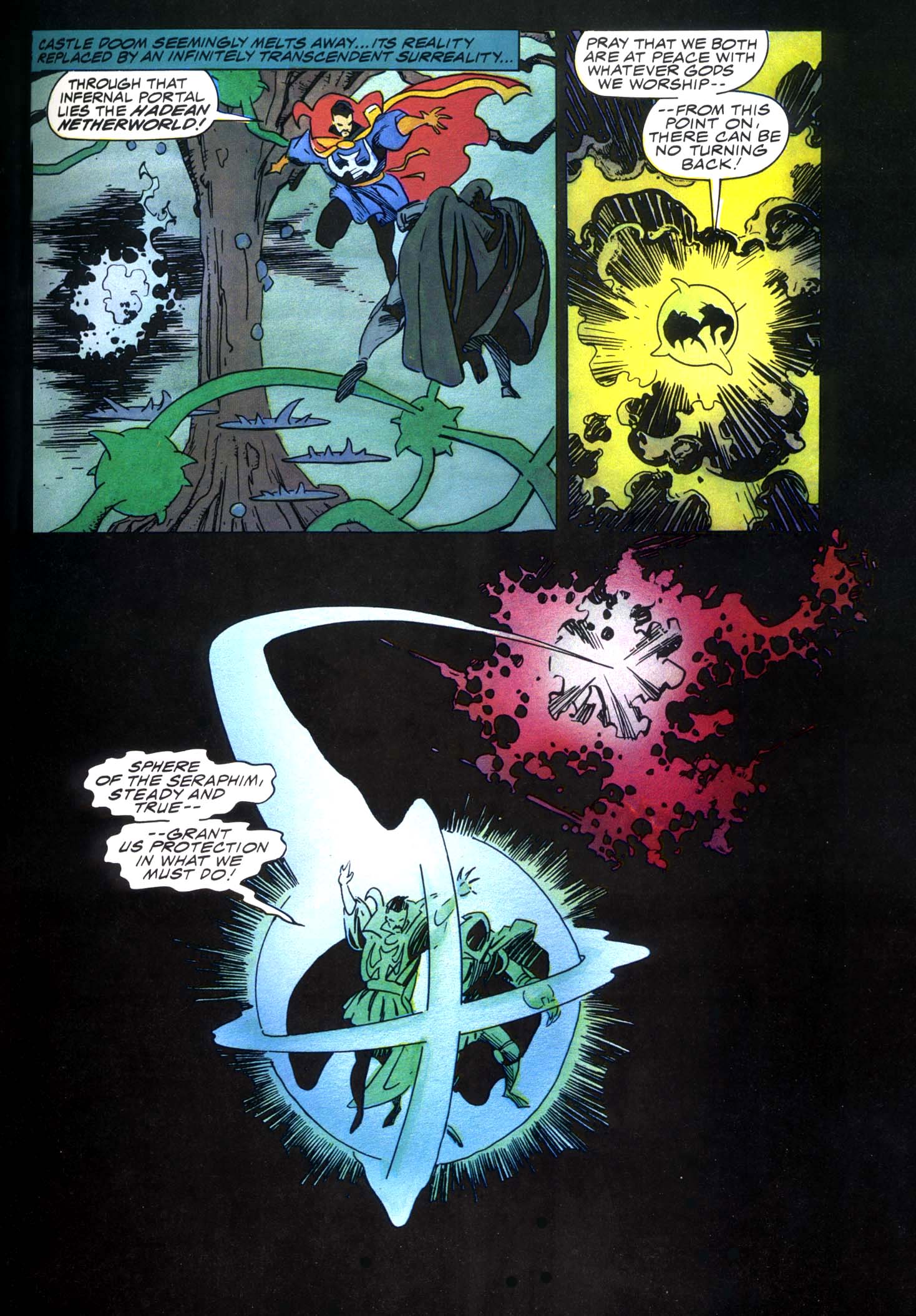 Read online Marvel Graphic Novel comic -  Issue #49 - Doctor Strange & Doctor Doom - Triumph & Torment - 44