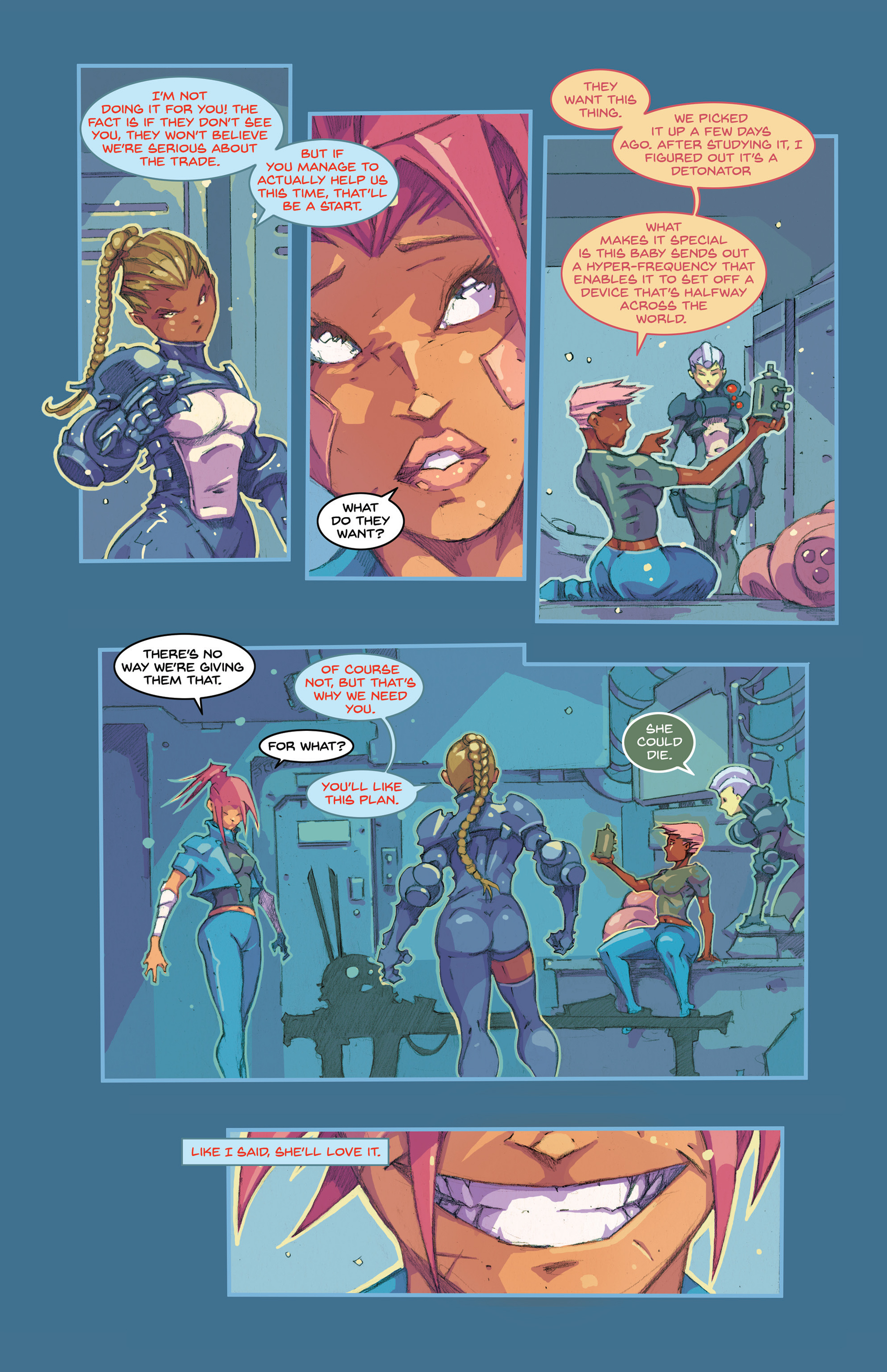 Read online Offworld comic -  Issue #5 - 7