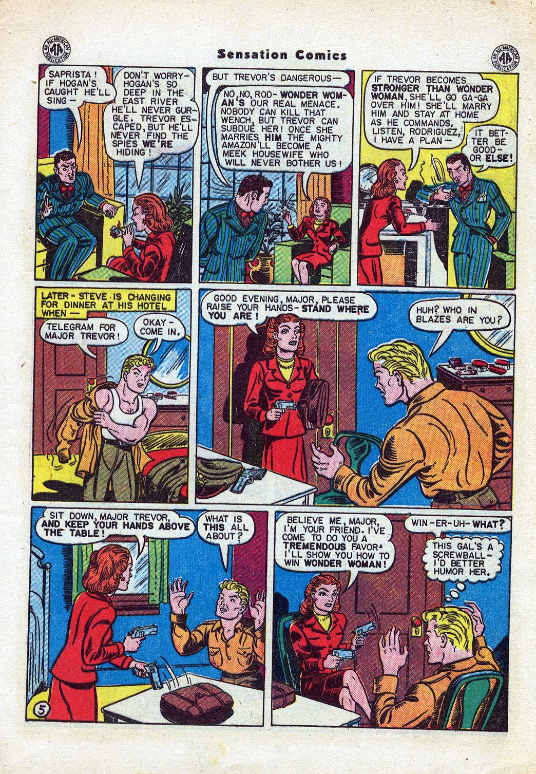 Read online Sensation (Mystery) Comics comic -  Issue #46 - 7