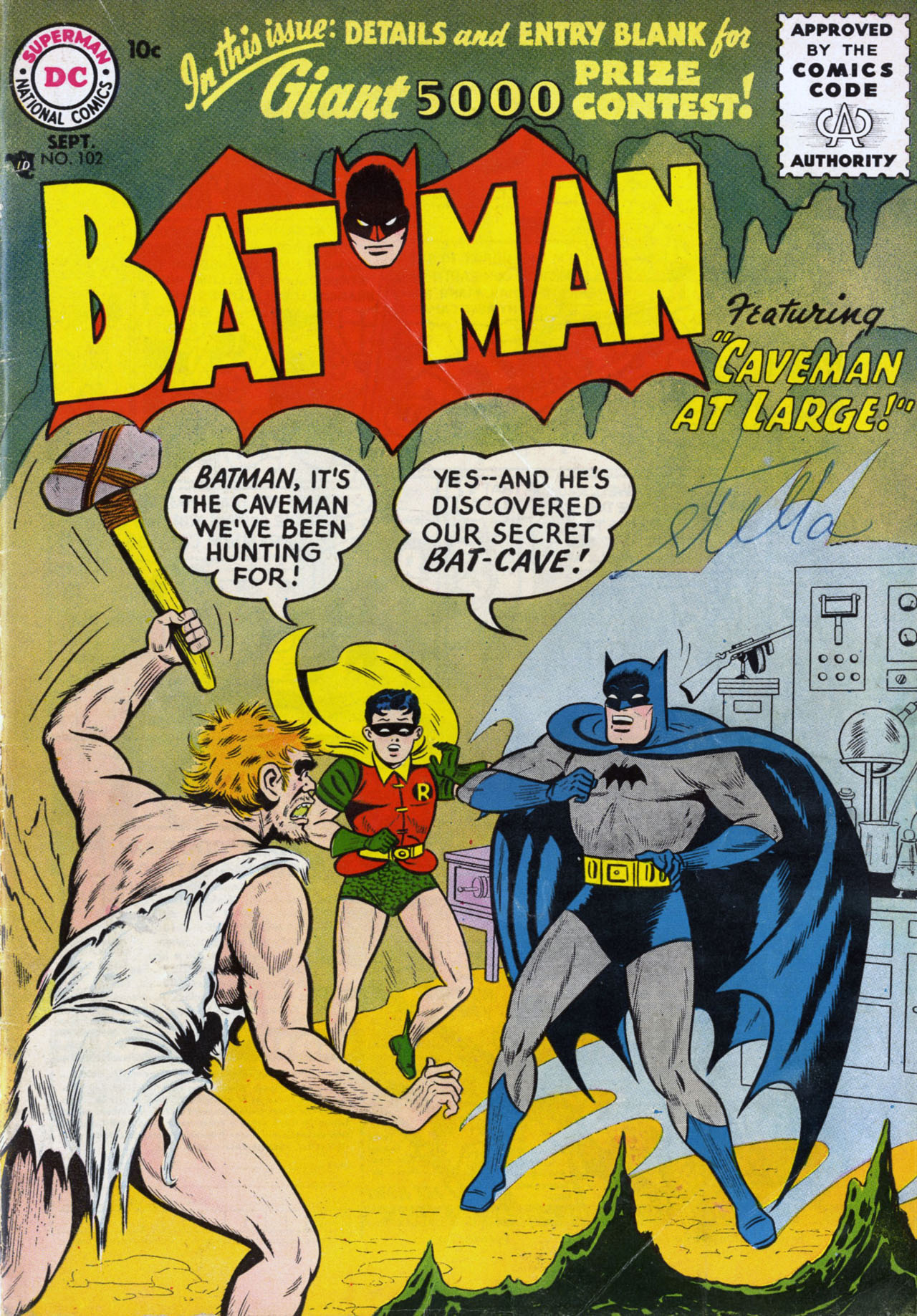 Read online Batman (1940) comic -  Issue #102 - 1