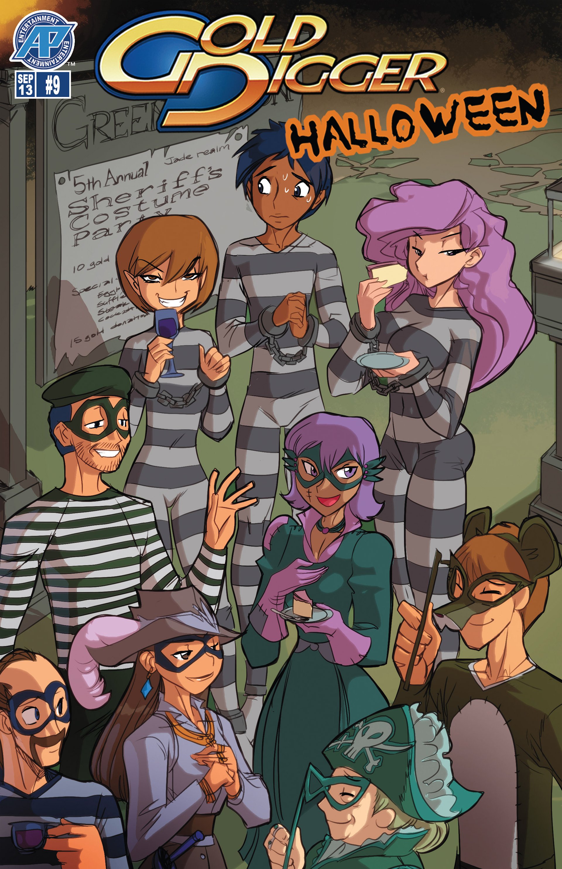 Read online Gold Digger Halloween Special comic -  Issue #9 - 1