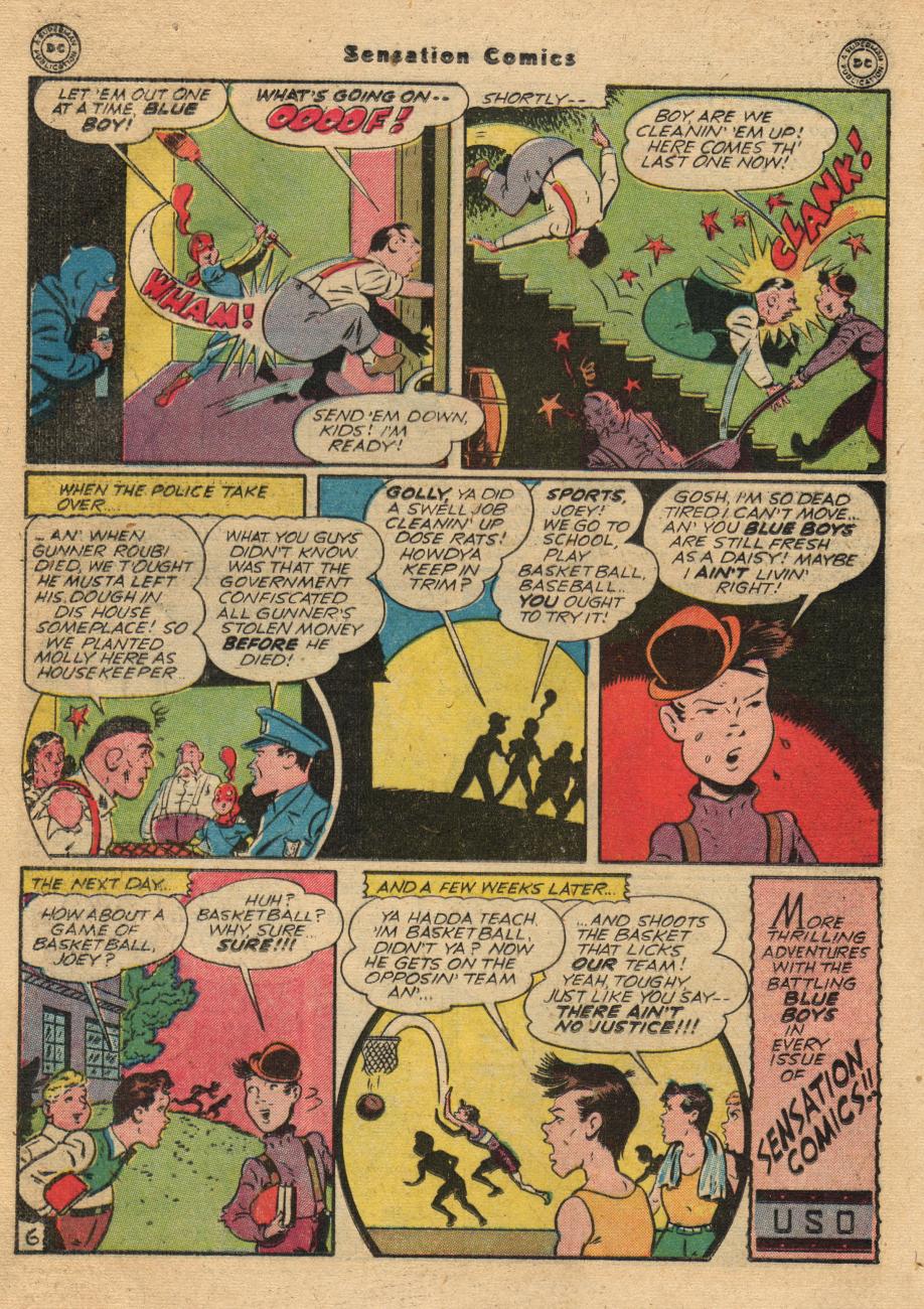 Read online Sensation (Mystery) Comics comic -  Issue #61 - 22