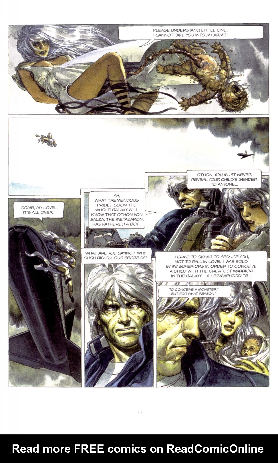 Read online The Metabarons comic -  Issue #4 - Honorata The Sorceres - 13