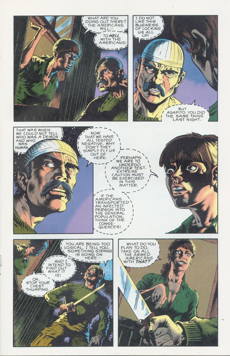 Read online The Thing From Another World: Climate of Fear comic -  Issue #3 - 21