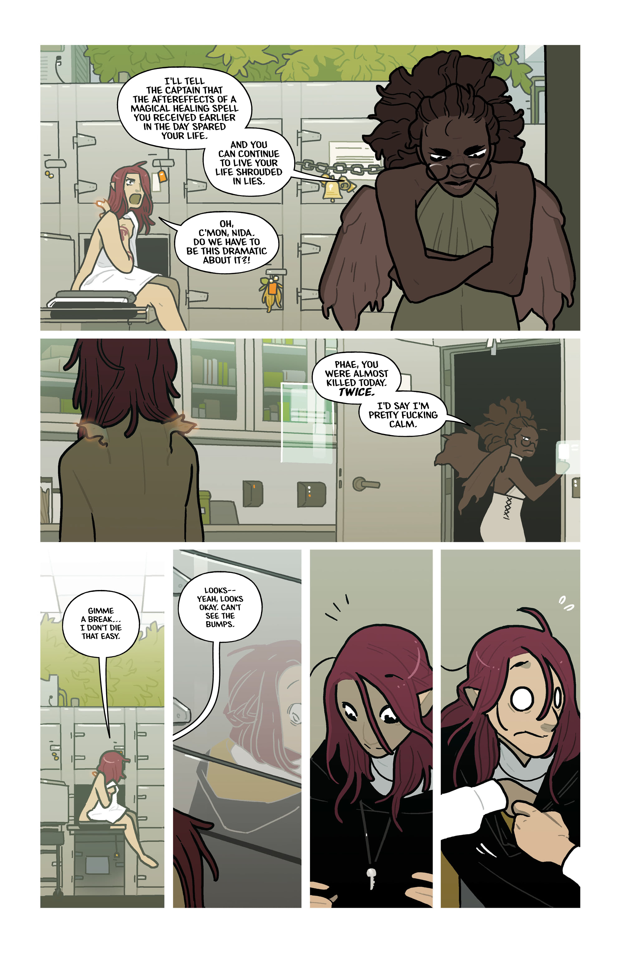 Read online Black Cloak comic -  Issue #2 - 6