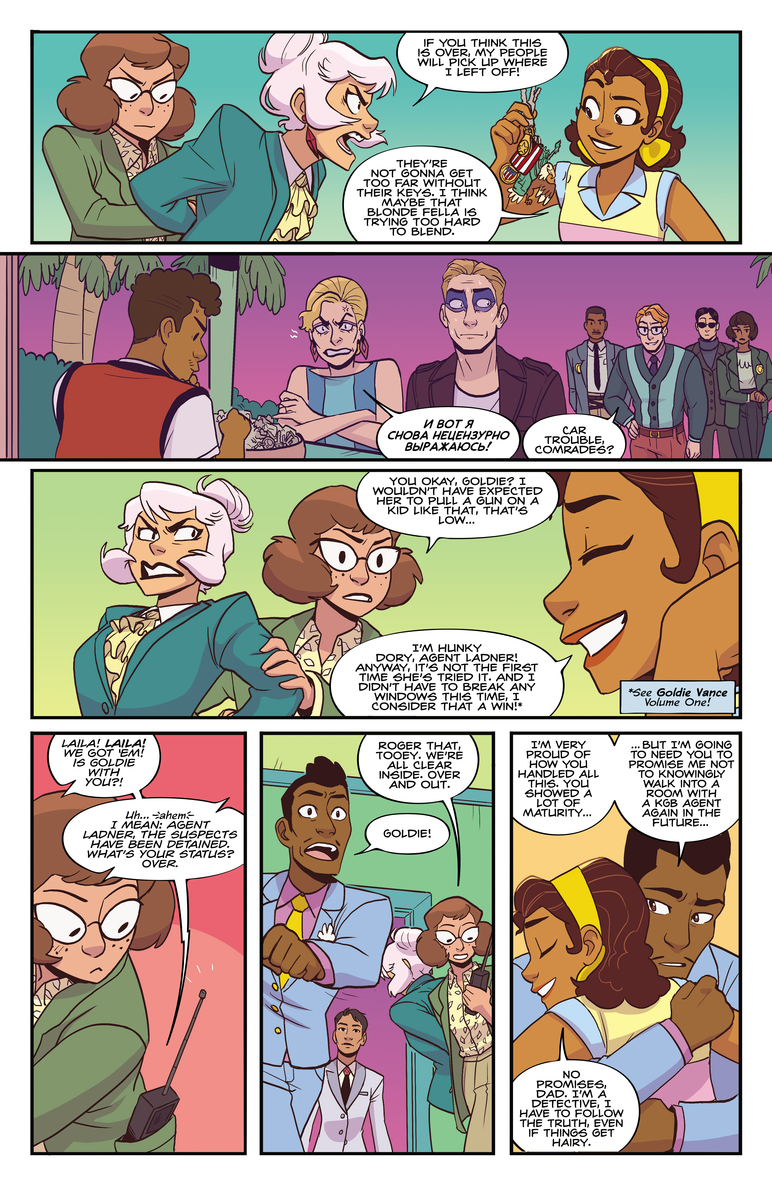 Read online Goldie Vance comic -  Issue # _TPB 4 - 92