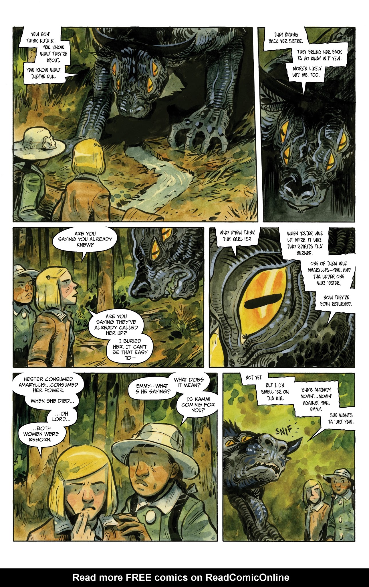 Read online Harrow County comic -  Issue #25 - 15