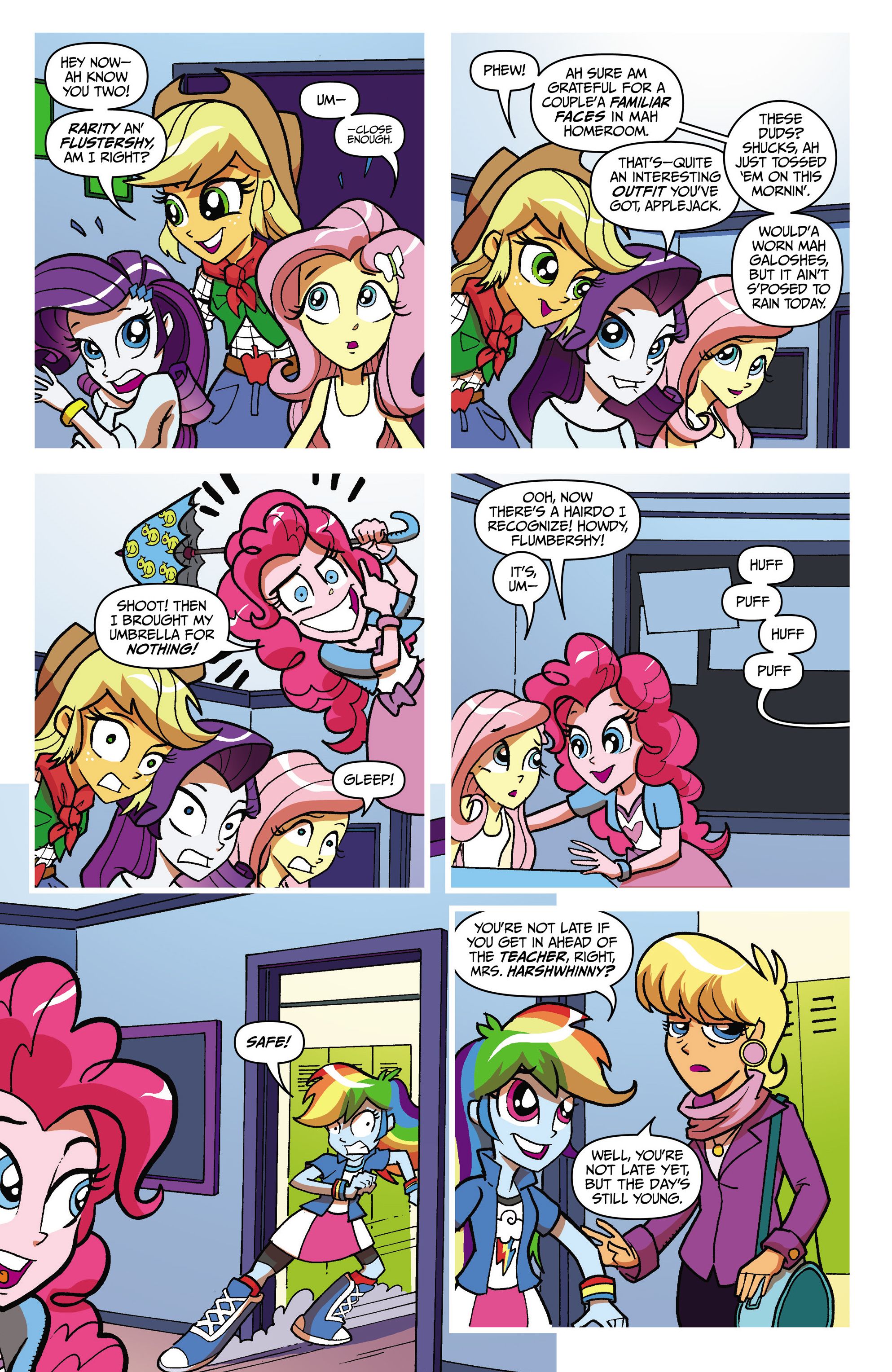 Read online My Little Pony: Equestria Girls comic -  Issue # TPB - 10