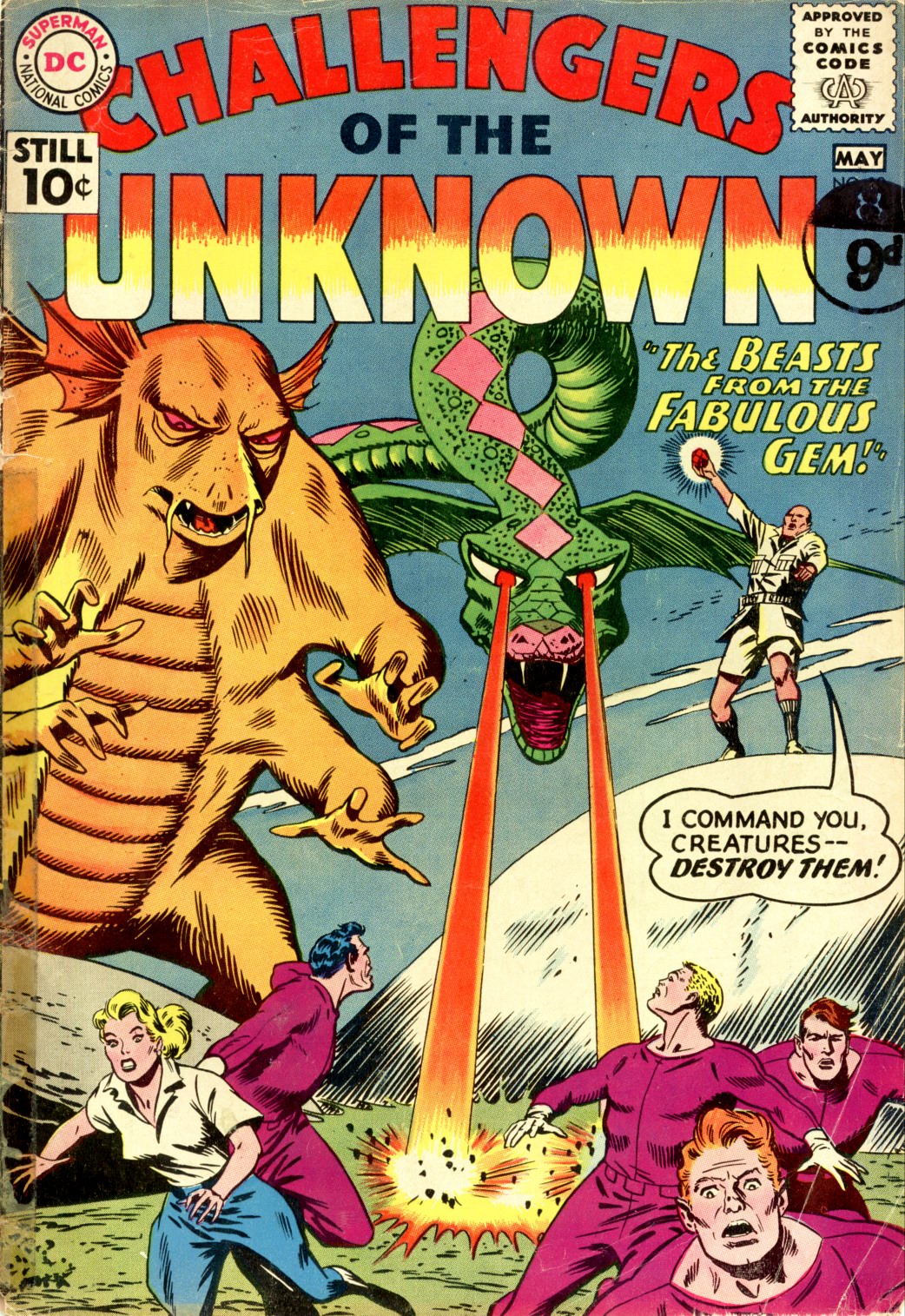 Challengers of the Unknown (1958) Issue #19 #19 - English 1