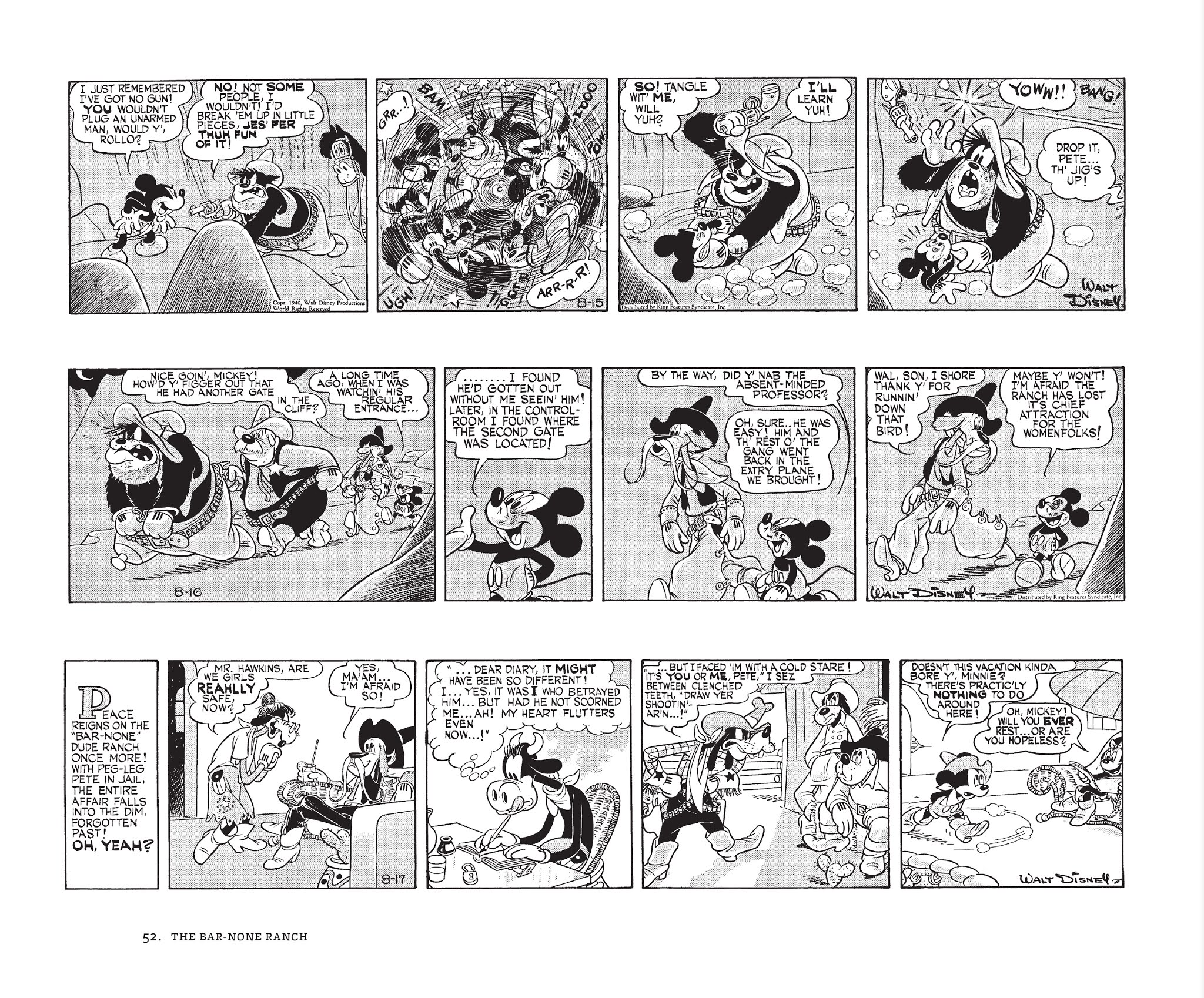 Read online Walt Disney's Mickey Mouse by Floyd Gottfredson comic -  Issue # TPB 6 (Part 1) - 52