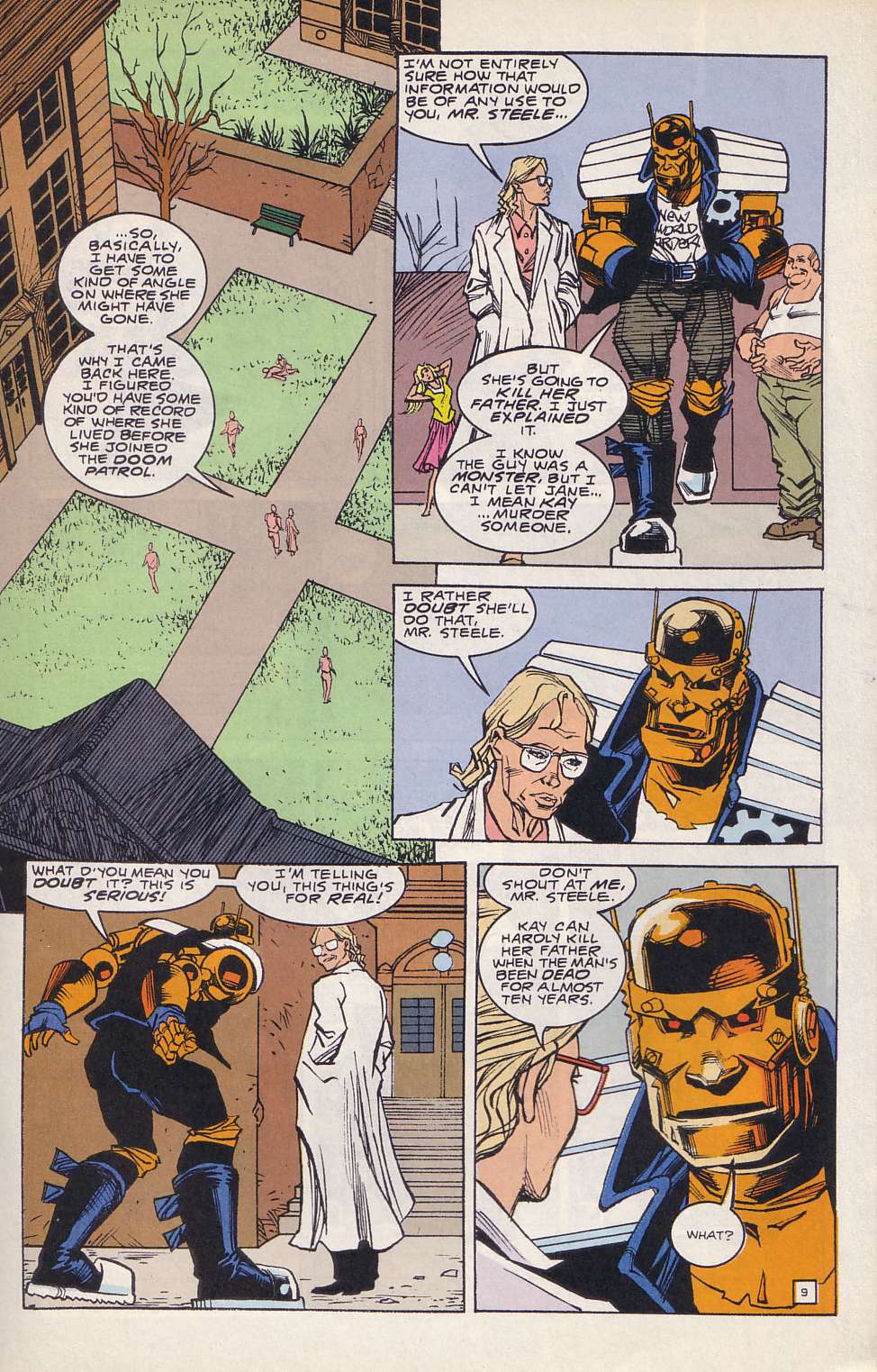 Read online Doom Patrol (1987) comic -  Issue #56 - 9