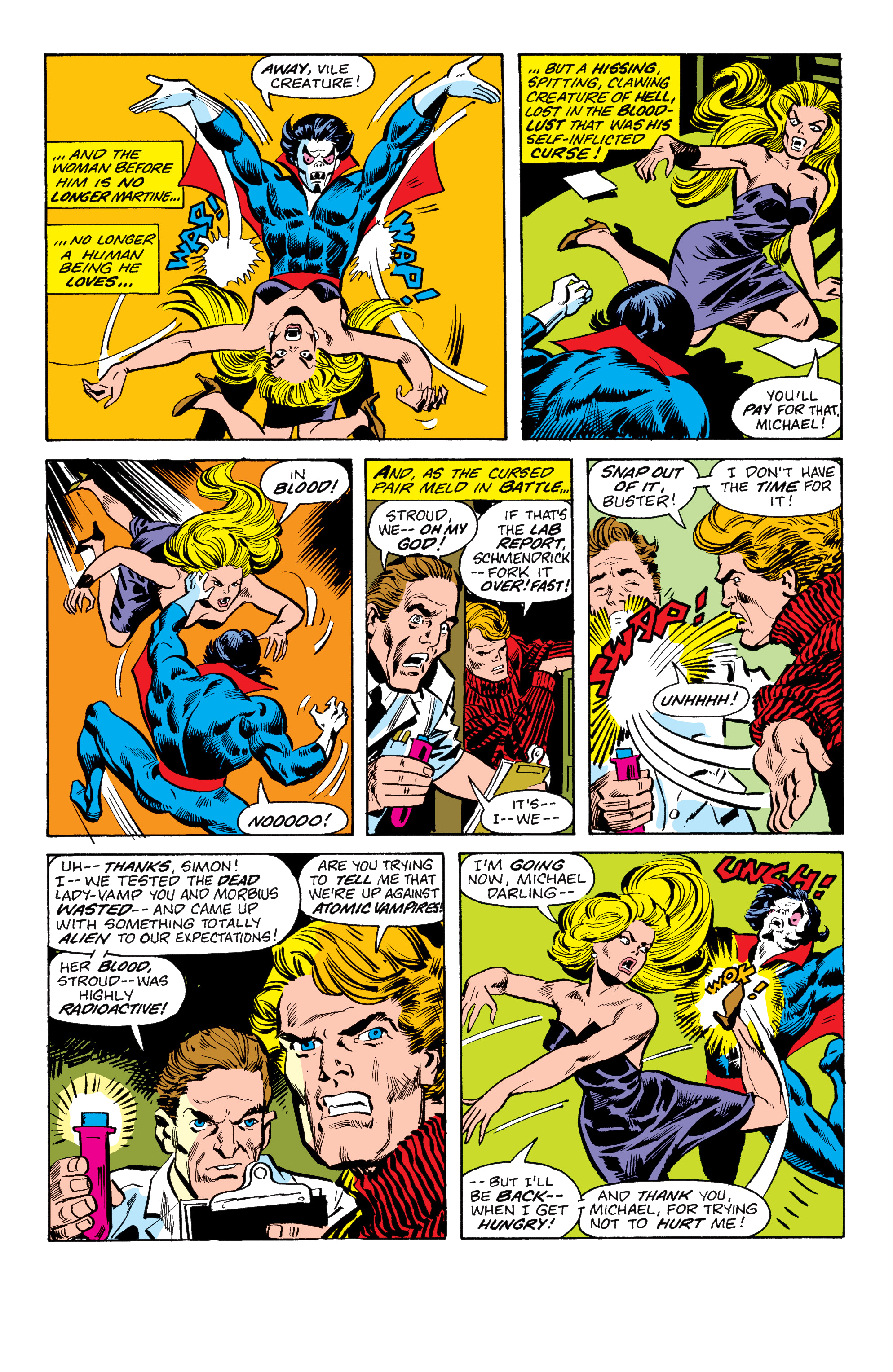 Read online Morbius Epic Collection comic -  Issue # The End of A Living Vampire (Part 1) - 84