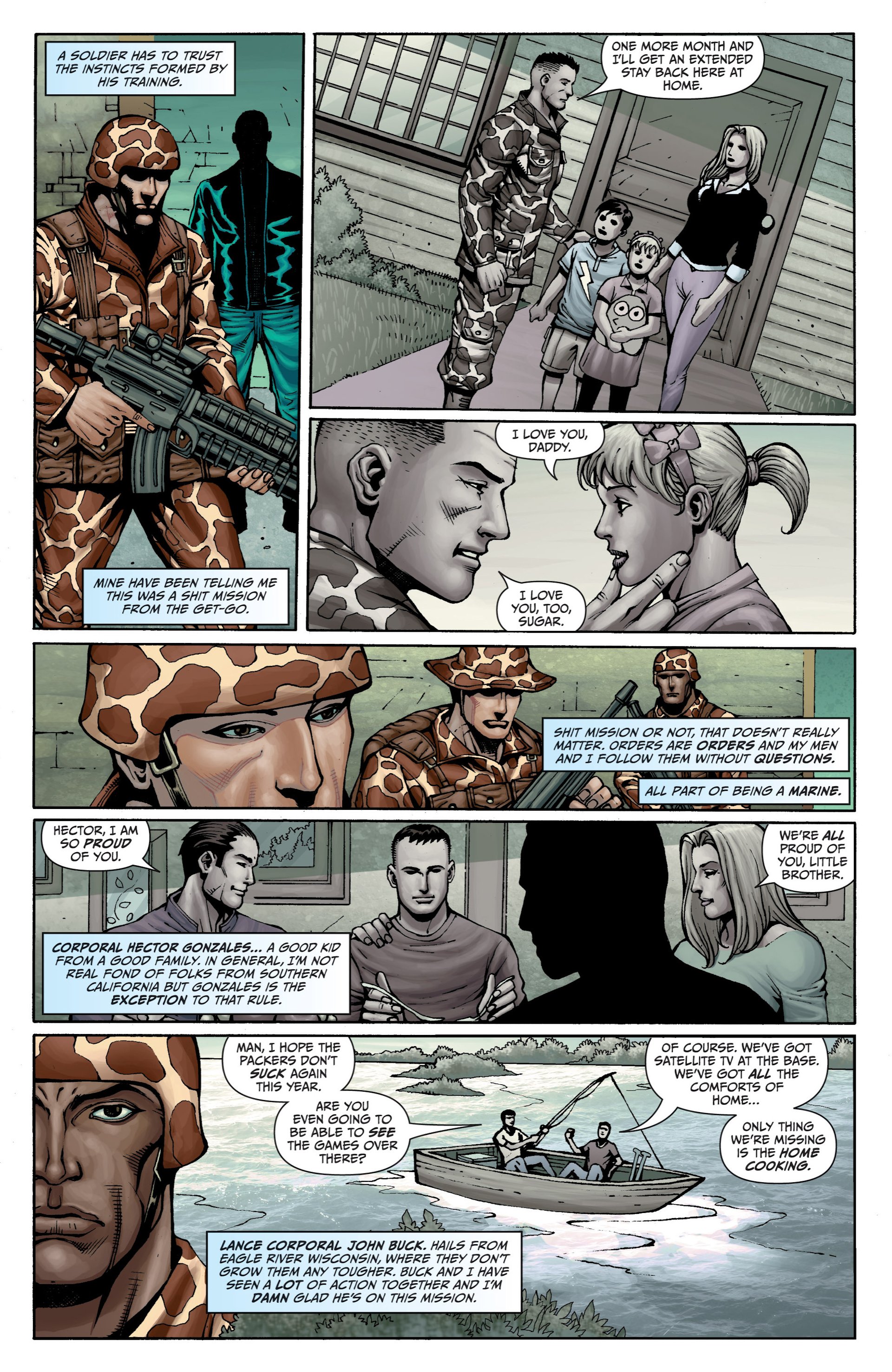 Read online Grimm Fairy Tales presents Wounded Warriors Special comic -  Issue # Full - 6