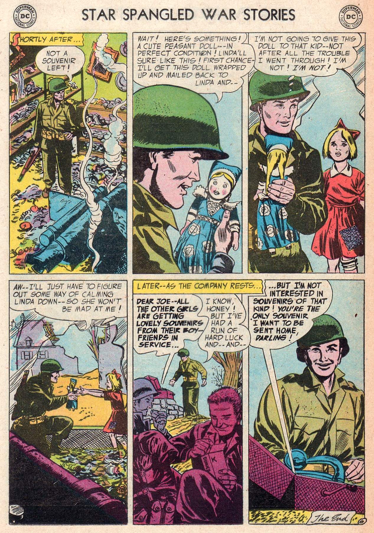 Read online Star Spangled War Stories (1952) comic -  Issue #33 - 24