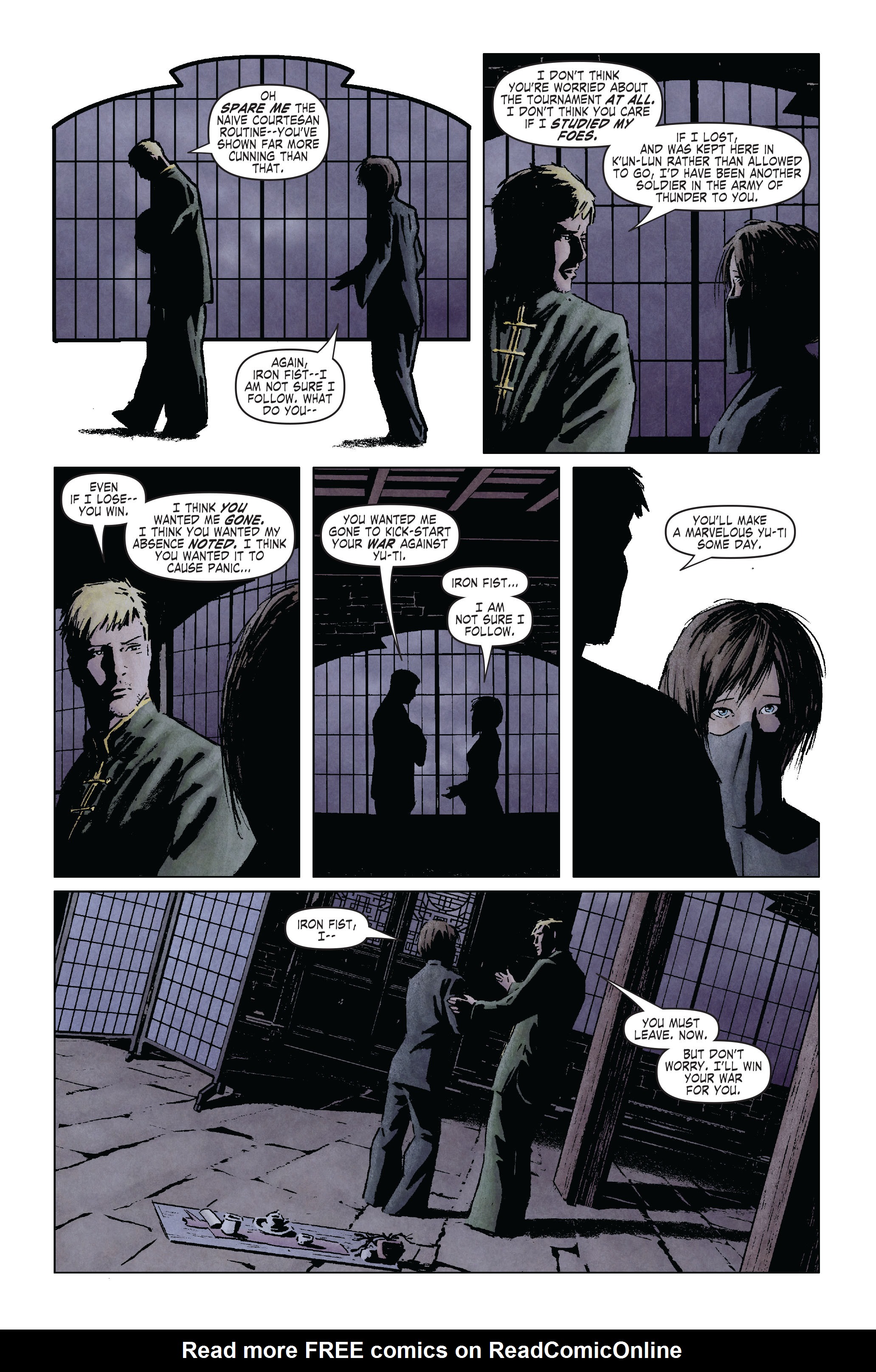 Read online The Immortal Iron Fist comic -  Issue #12 - 23