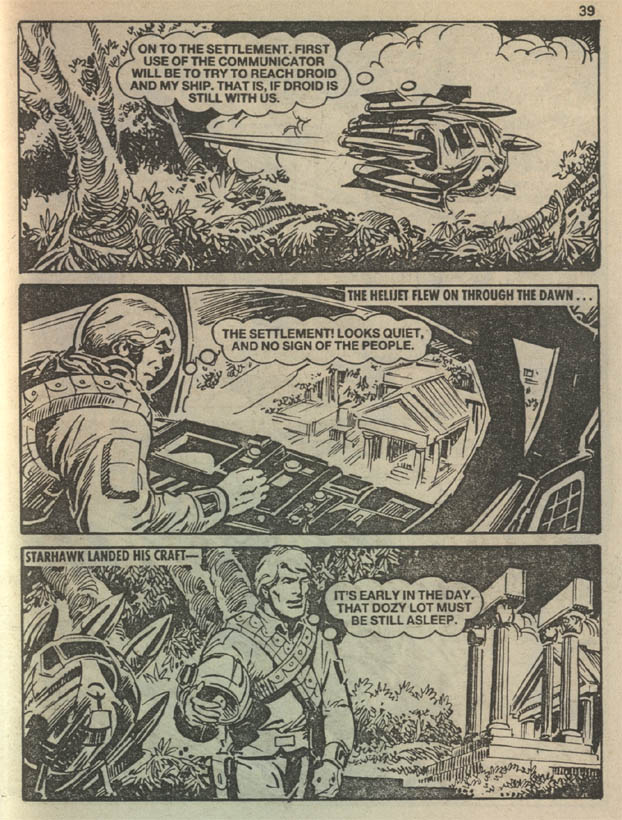 Read online Starblazer comic -  Issue #186 - 38