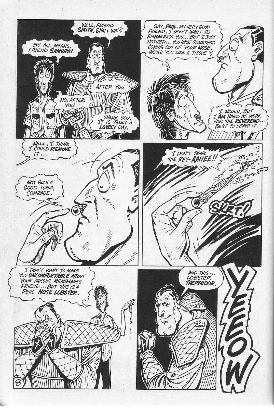 Read online Paul the Samurai (1991) comic -  Issue # TPB - 44