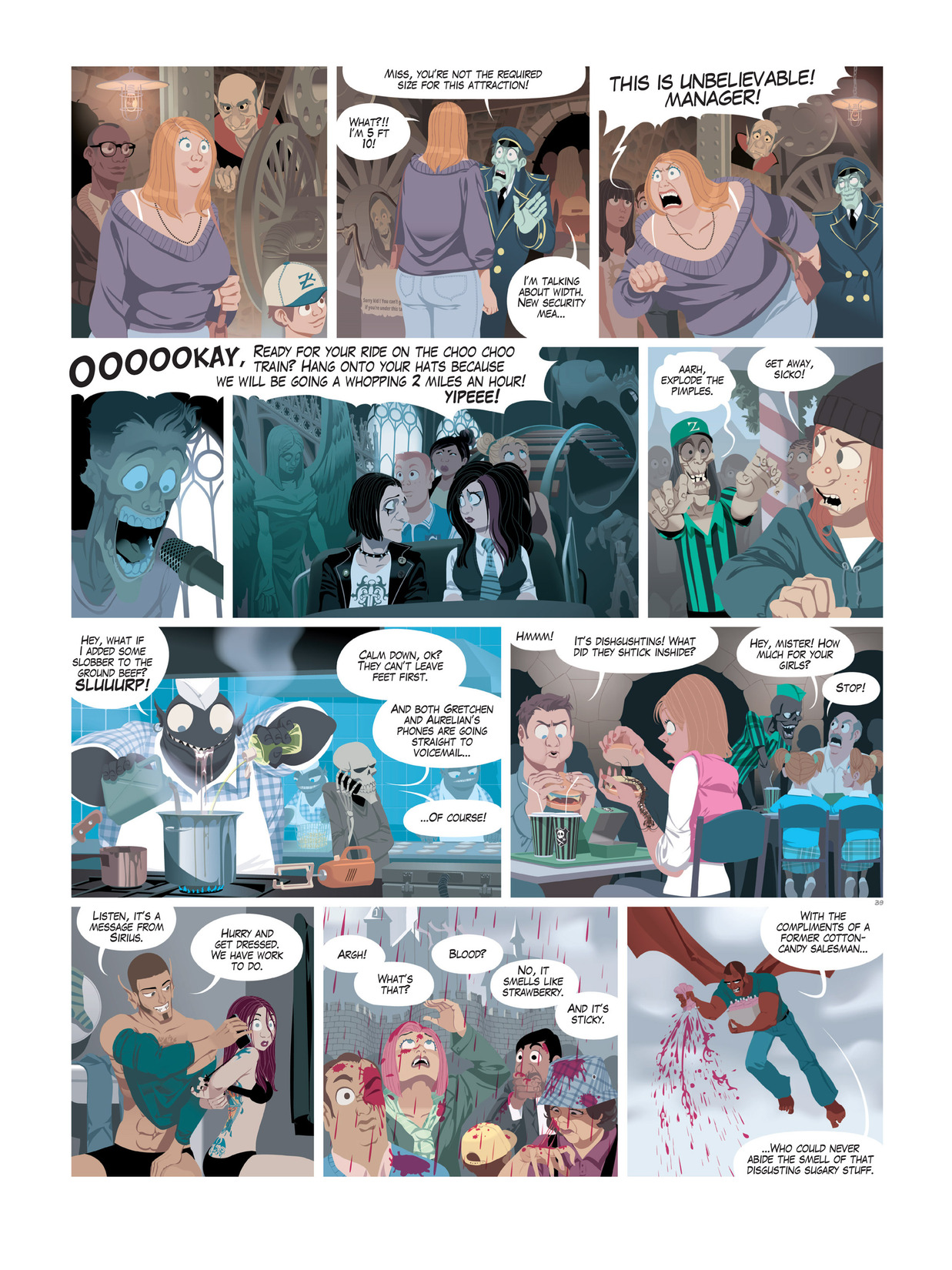Read online Zombillenium comic -  Issue # TPB 3 - 43
