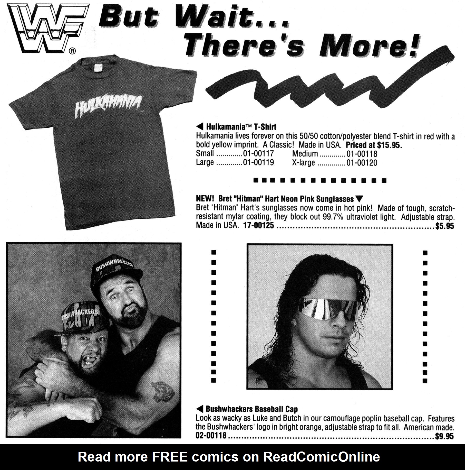 Read online WWF Battlemania comic -  Issue #1 - 36