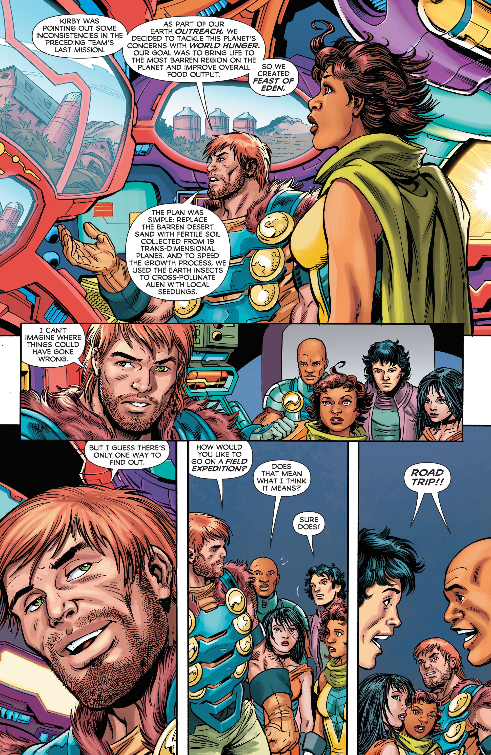 Read online Infinity Man and the Forever People comic -  Issue #2 - 8