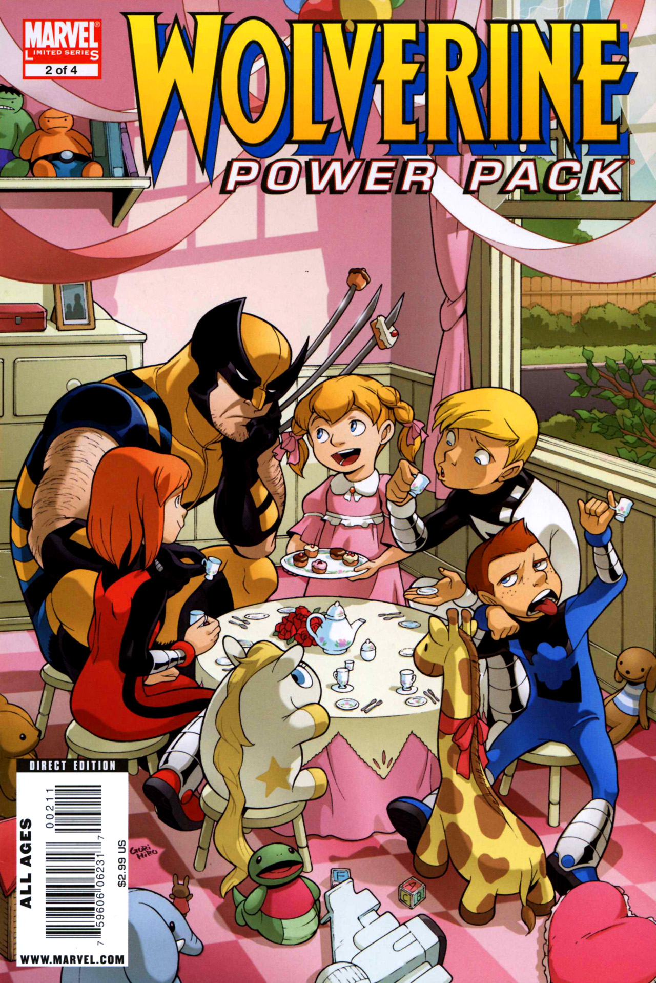 Read online Wolverine and Power Pack comic -  Issue #2 - 1