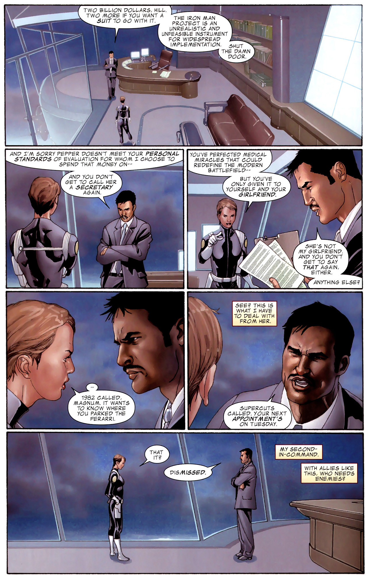 Read online The Invincible Iron Man (2008) comic -  Issue #1-7 - 87