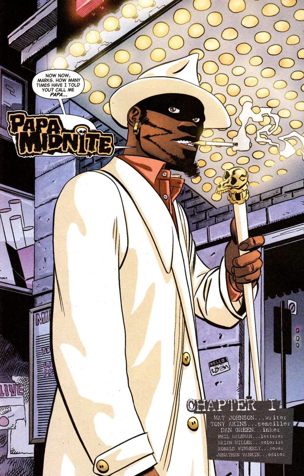 Read online John Constantine - Hellblazer Special: Papa Midnite comic -  Issue #1 - 4