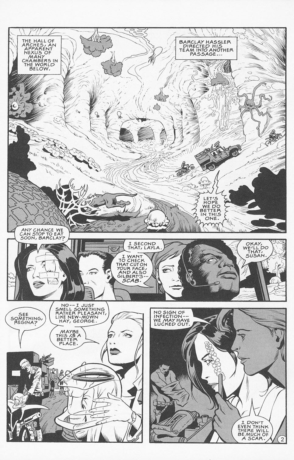Read online World Below: Deeper And Stranger comic -  Issue #2 - 4