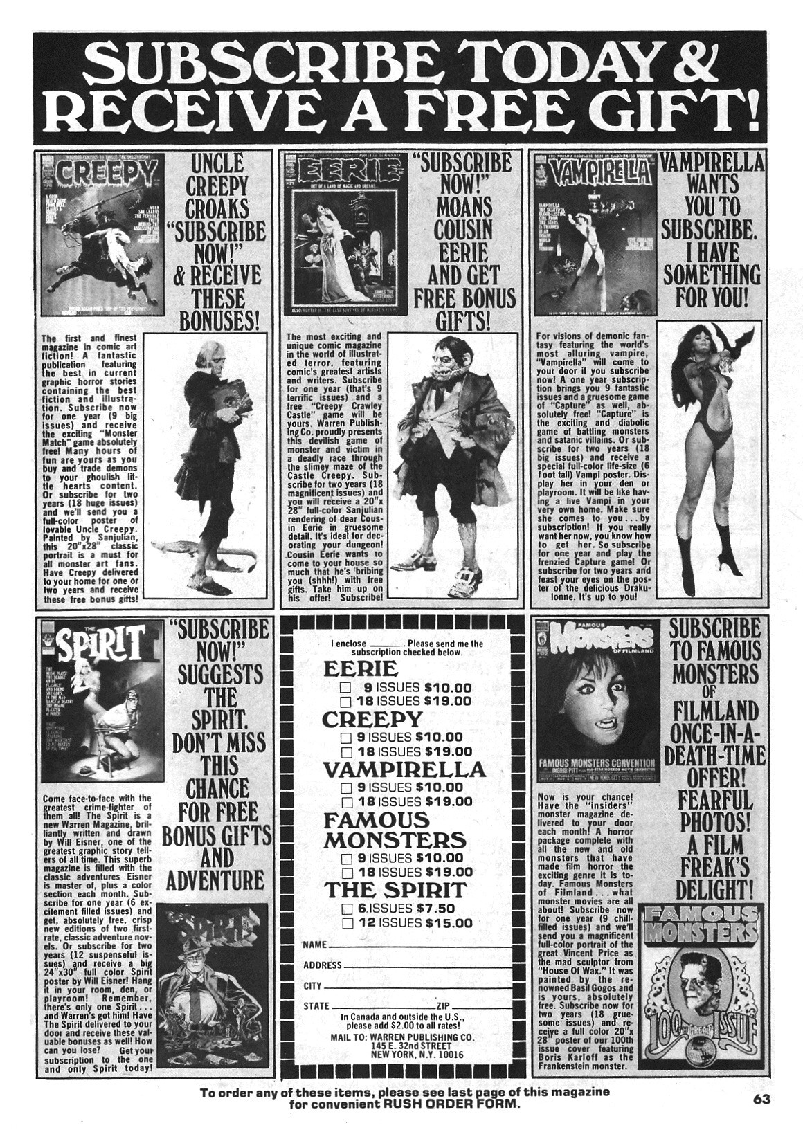 Read online Vampirella (1969) comic -  Issue #48 - 63