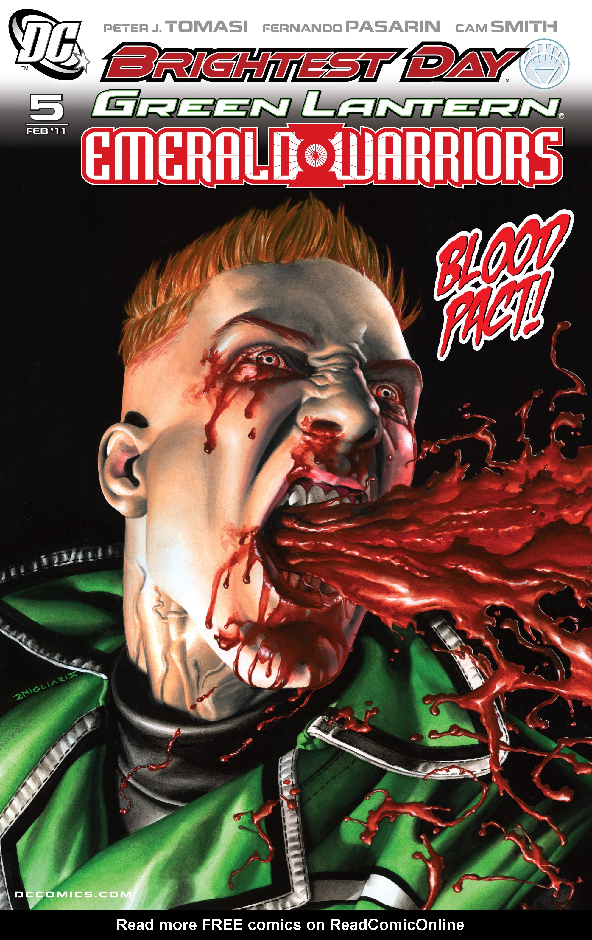 Read online Green Lantern: Emerald Warriors comic -  Issue #5 - 1