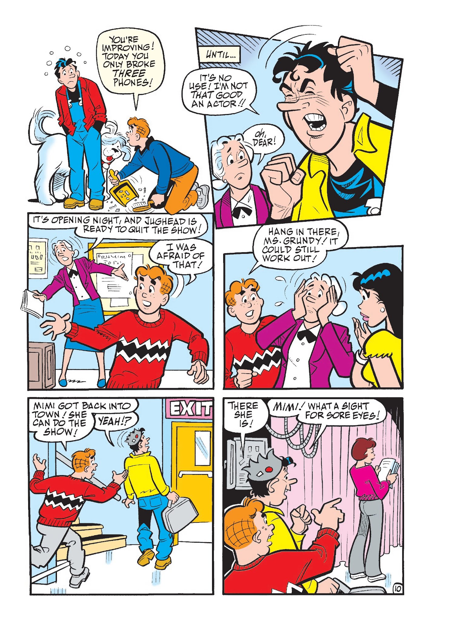 Read online Jughead and Archie Double Digest comic -  Issue #23 - 134