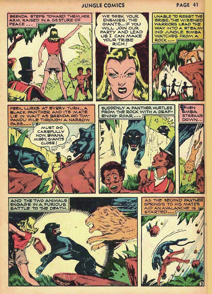 Read online Jungle Comics comic -  Issue #24 - 43