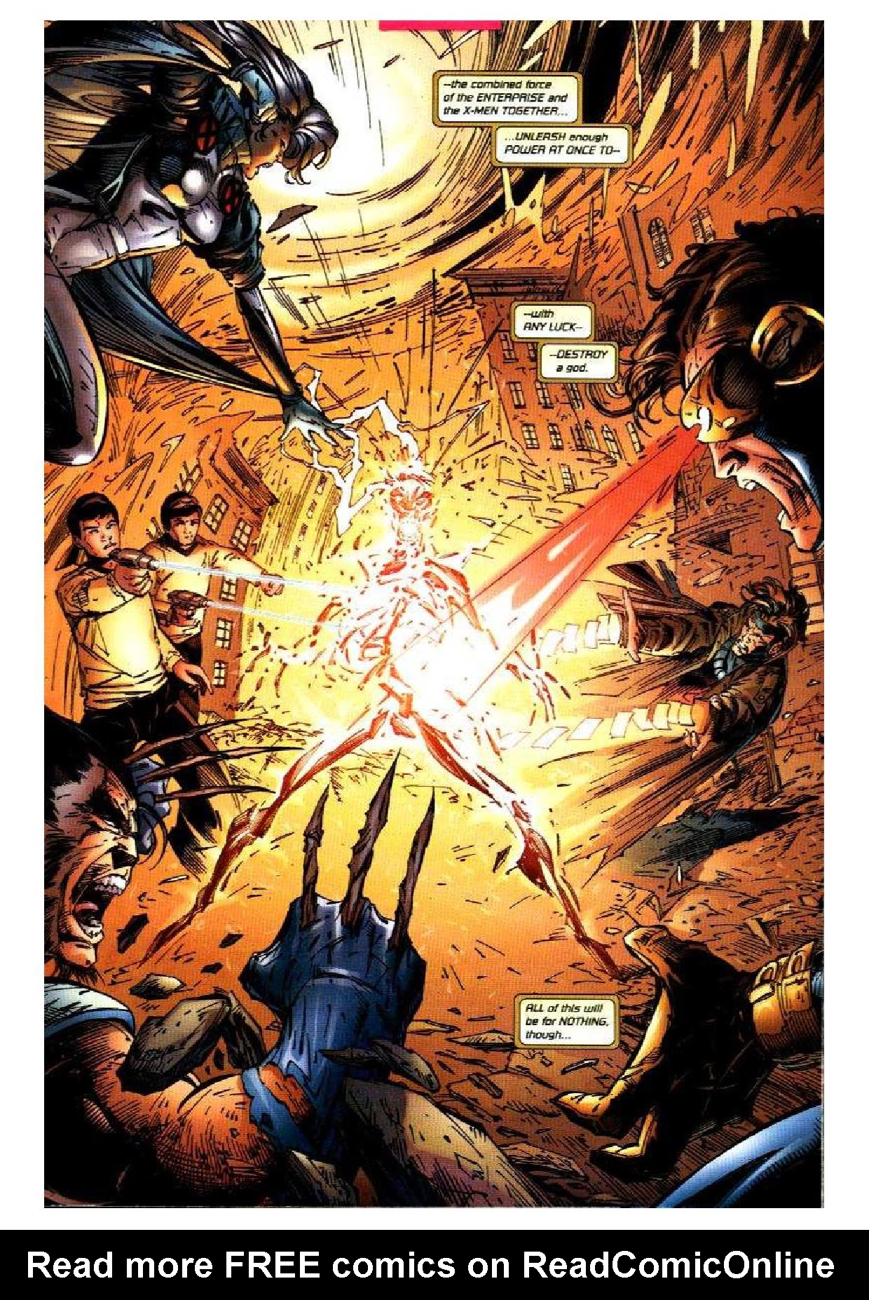 Read online Star Trek/X-Men comic -  Issue # Full - 34