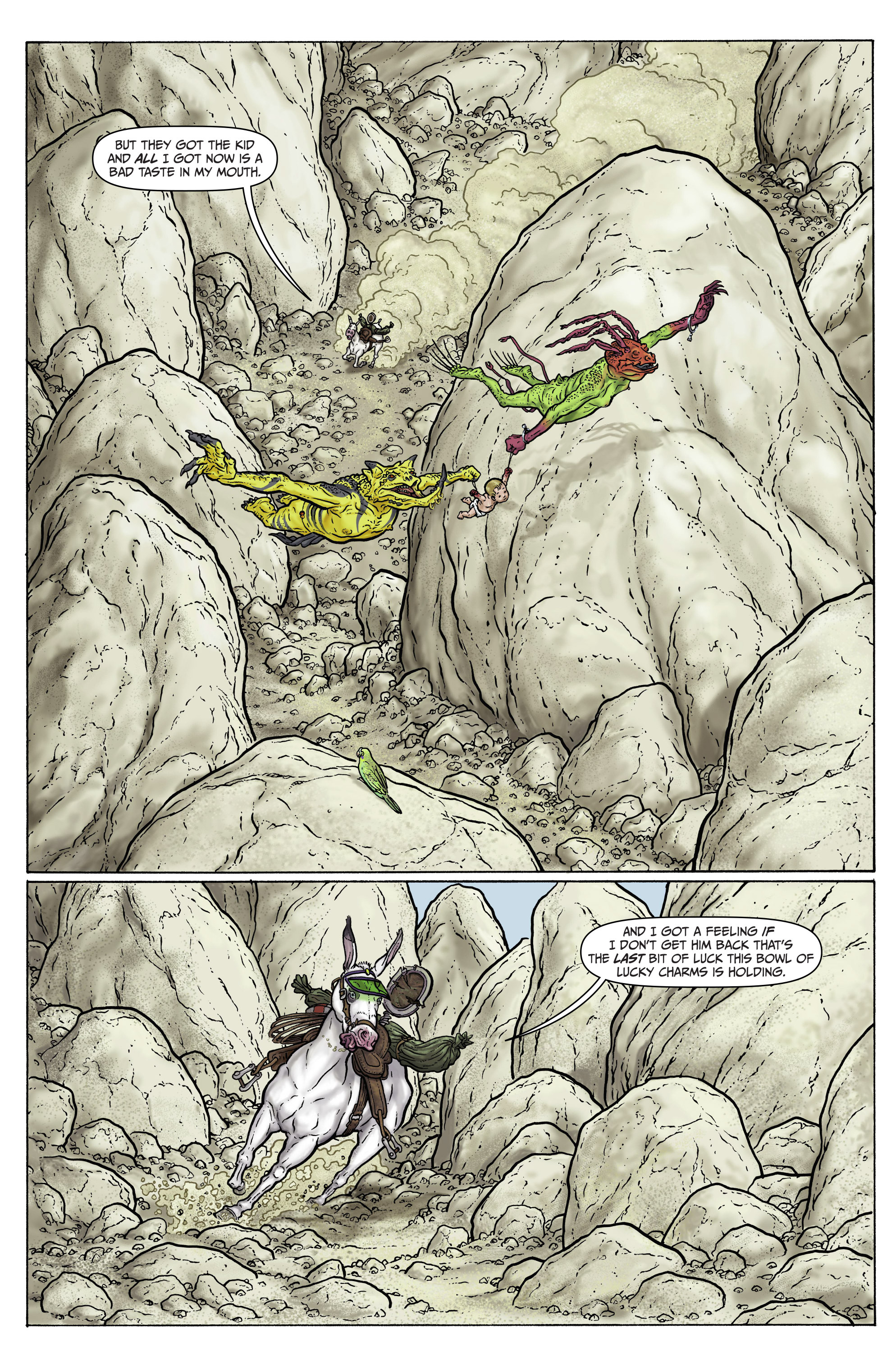Read online Shaolin Cowboy comic -  Issue #7 - 11