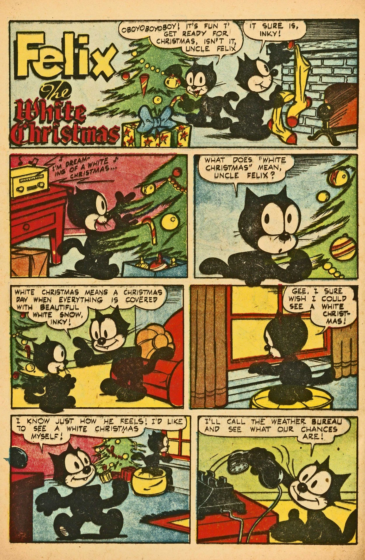 Read online Felix the Cat (1951) comic -  Issue #38 - 24