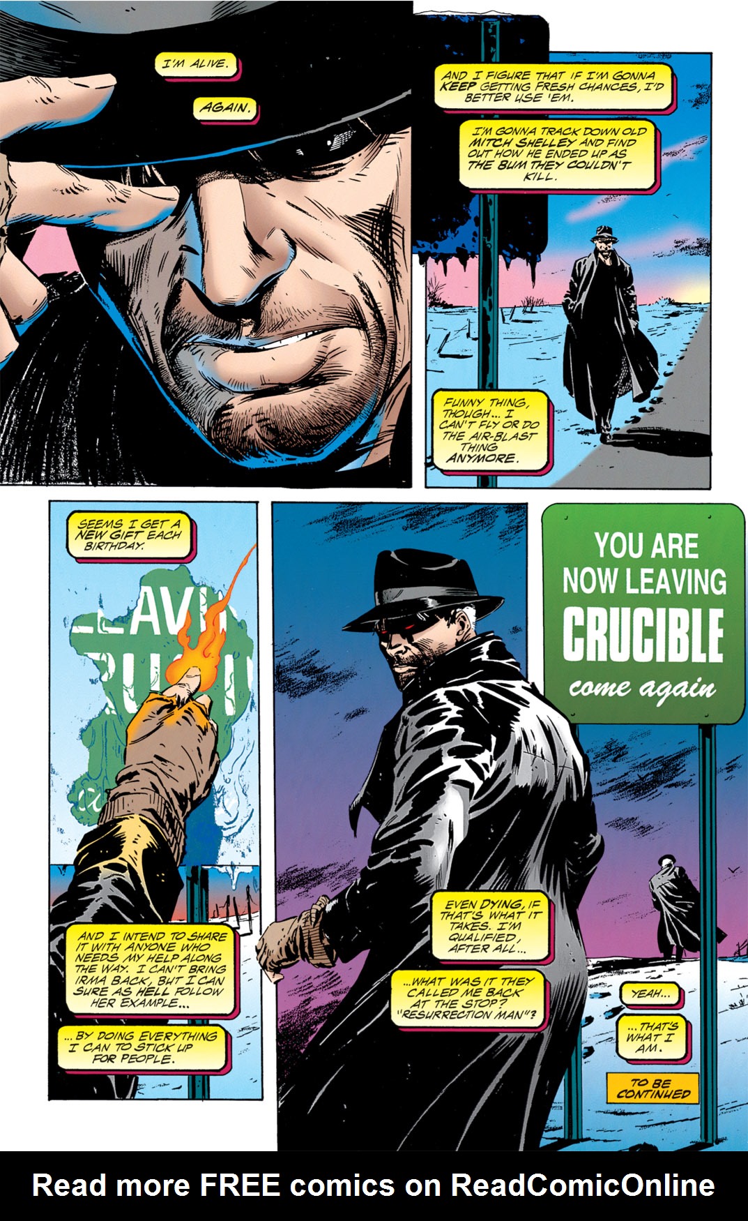 Read online Resurrection Man (1997) comic -  Issue #1 - 24