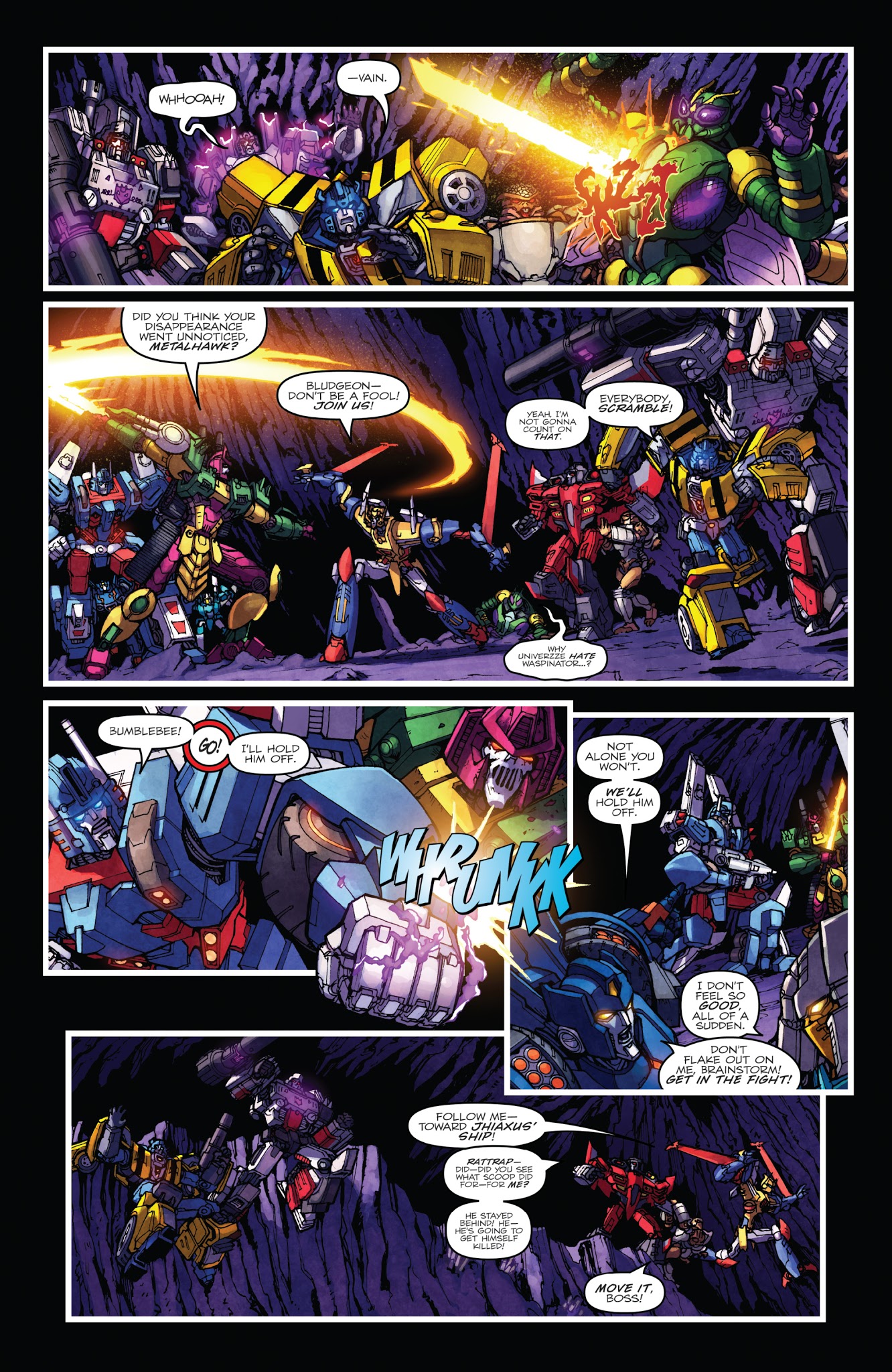 Read online The Transformers: Dark Cybertron comic -  Issue # TPB 2 - 115