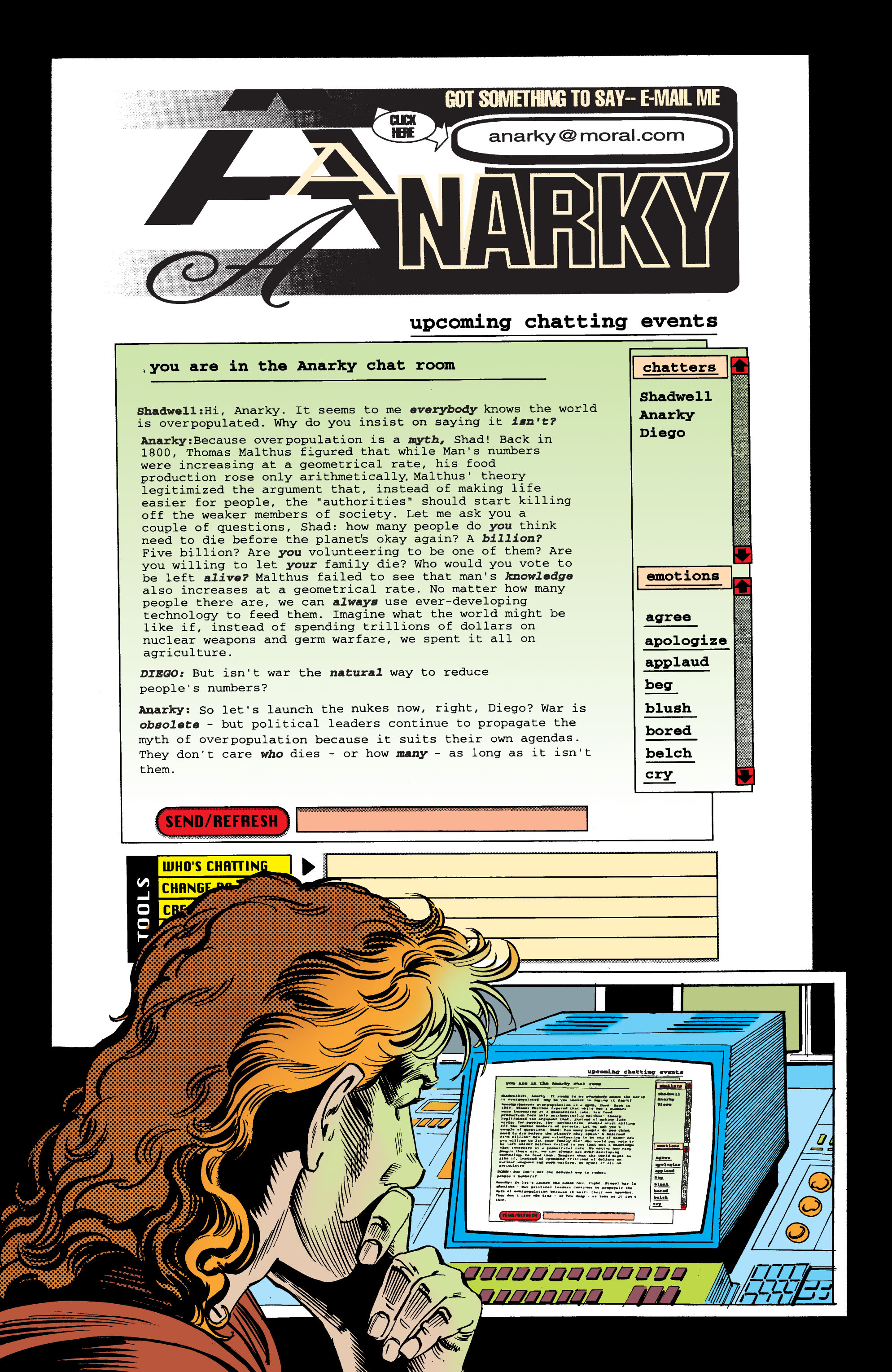 Read online Anarky (1999) comic -  Issue #6 - 20