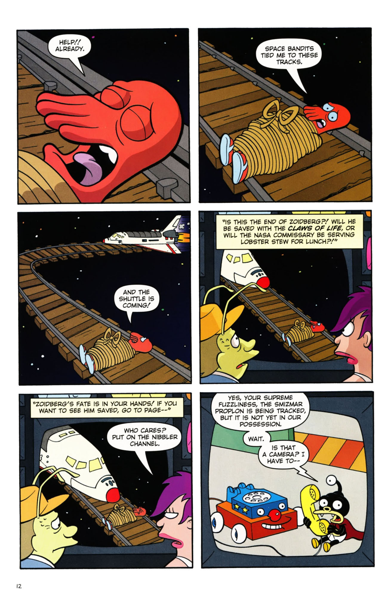 Read online Futurama Comics comic -  Issue #46 - 13