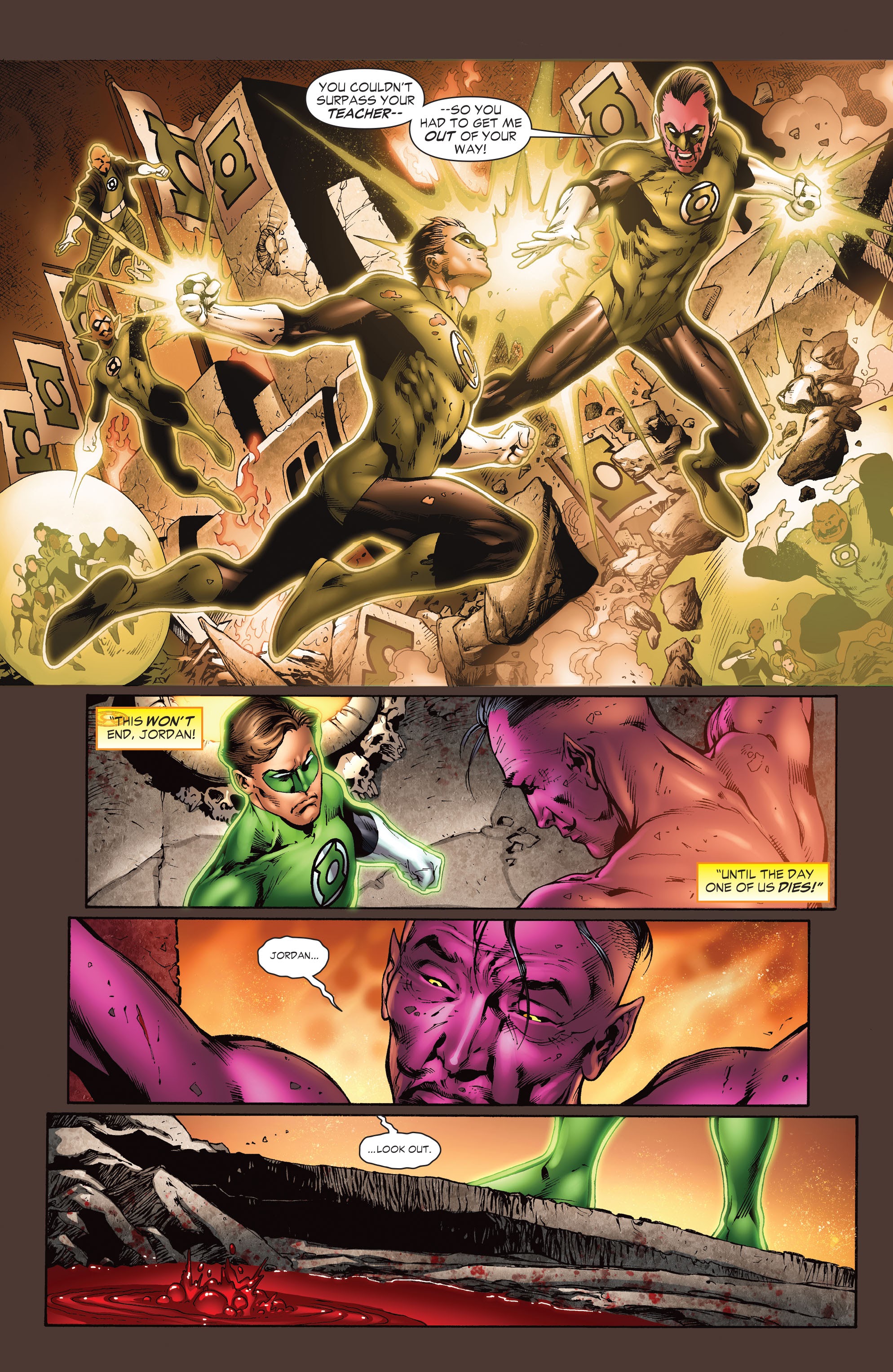 Read online Green Lantern by Geoff Johns comic -  Issue # TPB 4 (Part 3) - 94