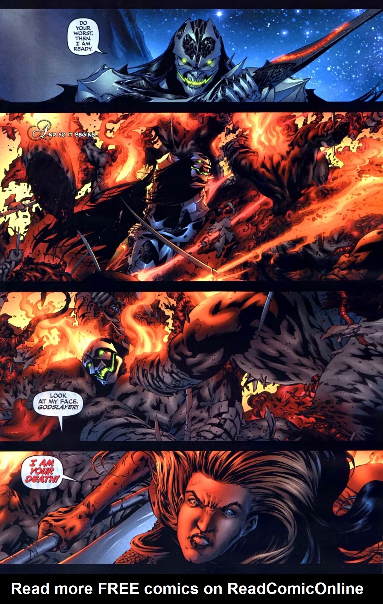 Read online Spawn: Godslayer comic -  Issue #8 - 16