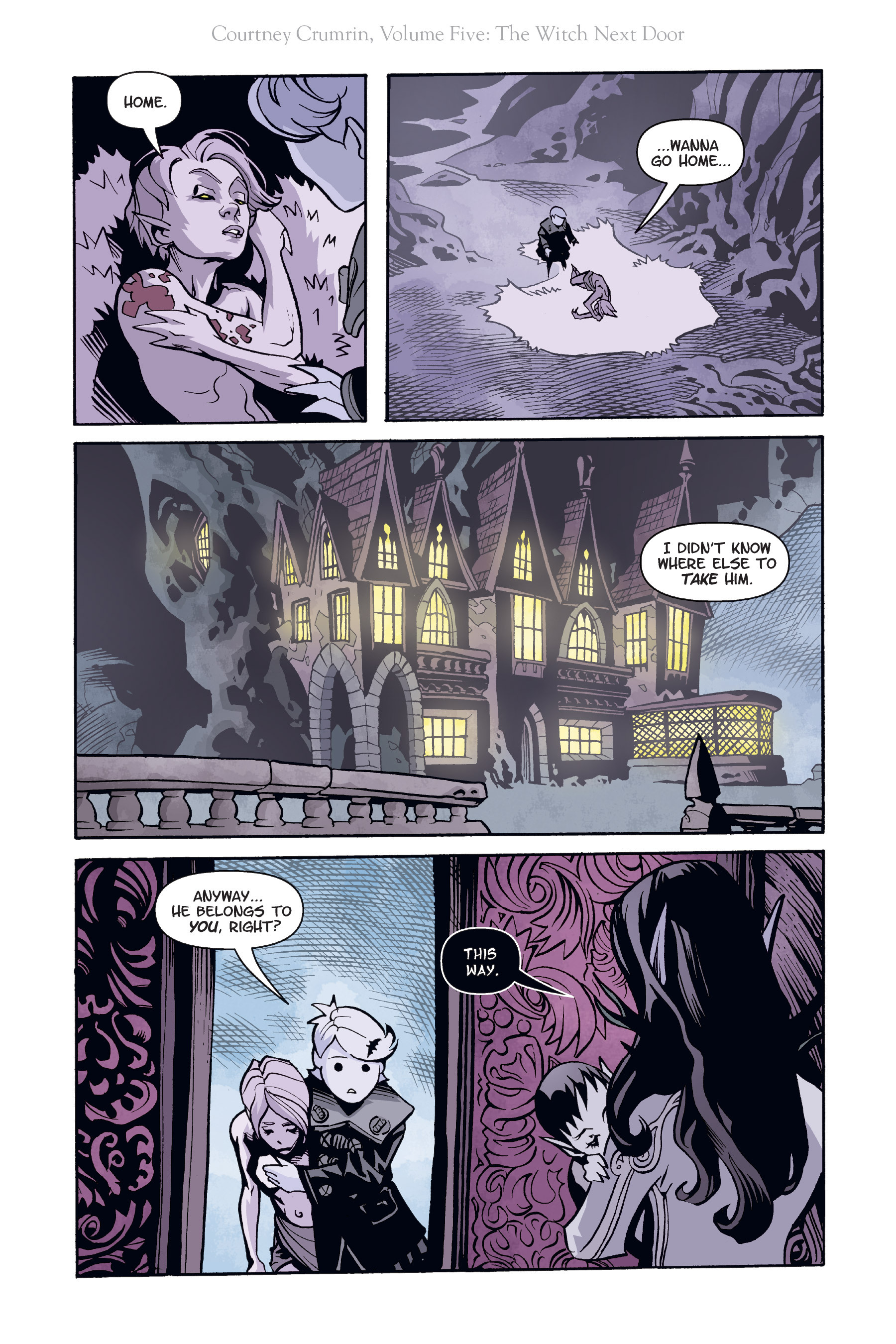 Read online Courtney Crumrin comic -  Issue # _TPB 5 - 75