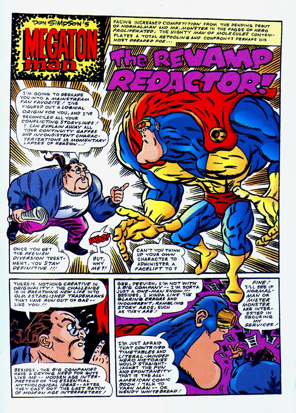 Read online Normalman - Megaton Man Special comic -  Issue # Full - 23