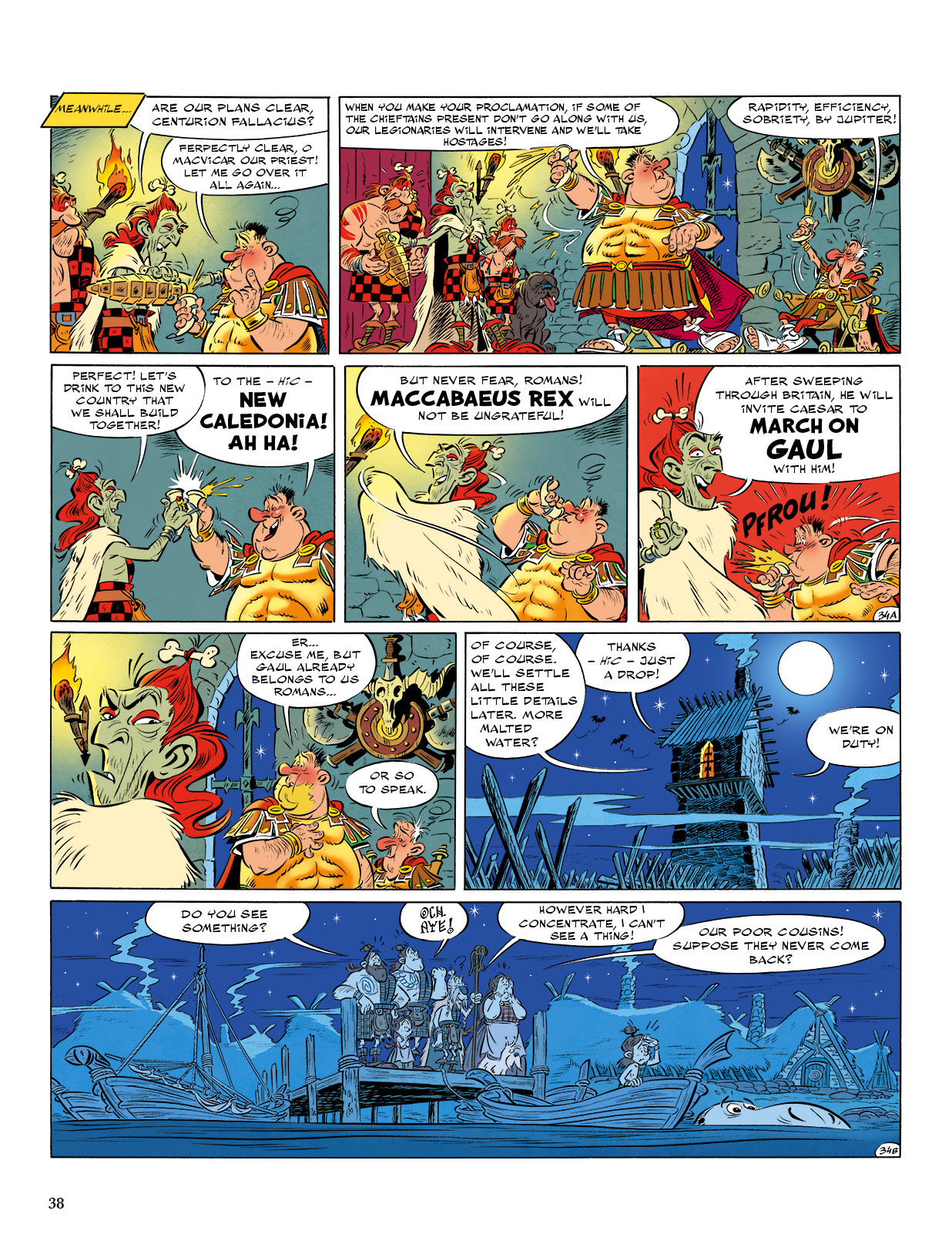 Read online Asterix comic -  Issue #35 - 39