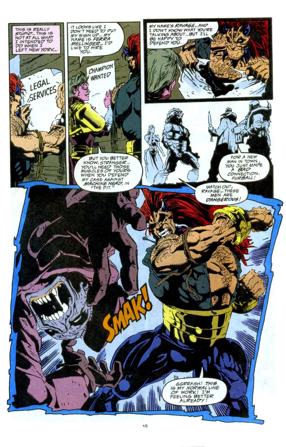 Read online Ravage 2099 comic -  Issue #23 - 12