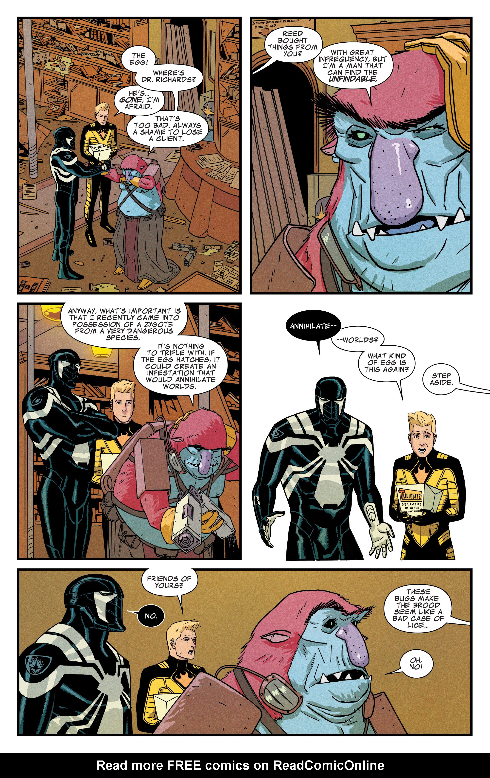 Read online Guardians of Infinity comic -  Issue #4 - 20