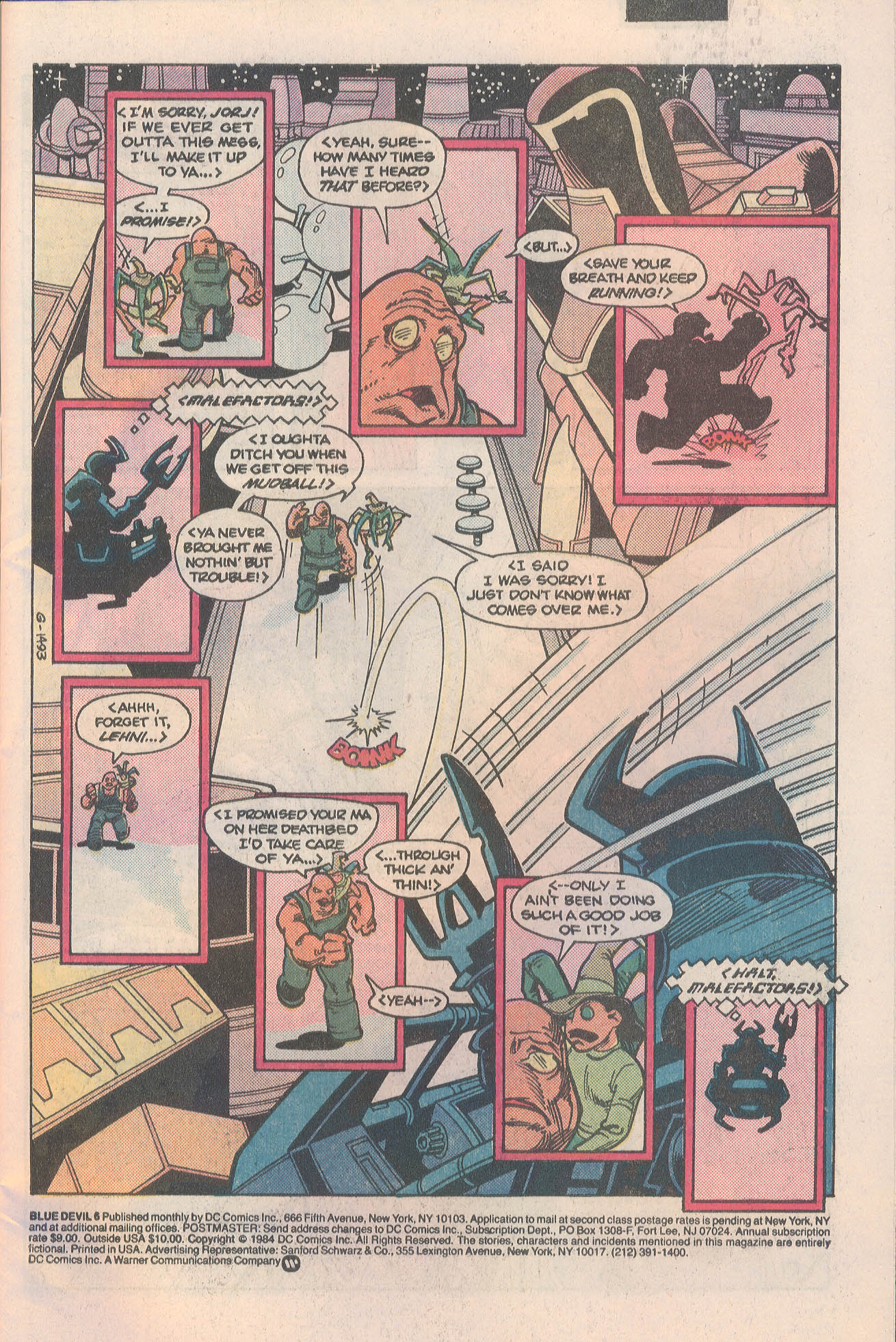 Read online Blue Devil comic -  Issue #6 - 3
