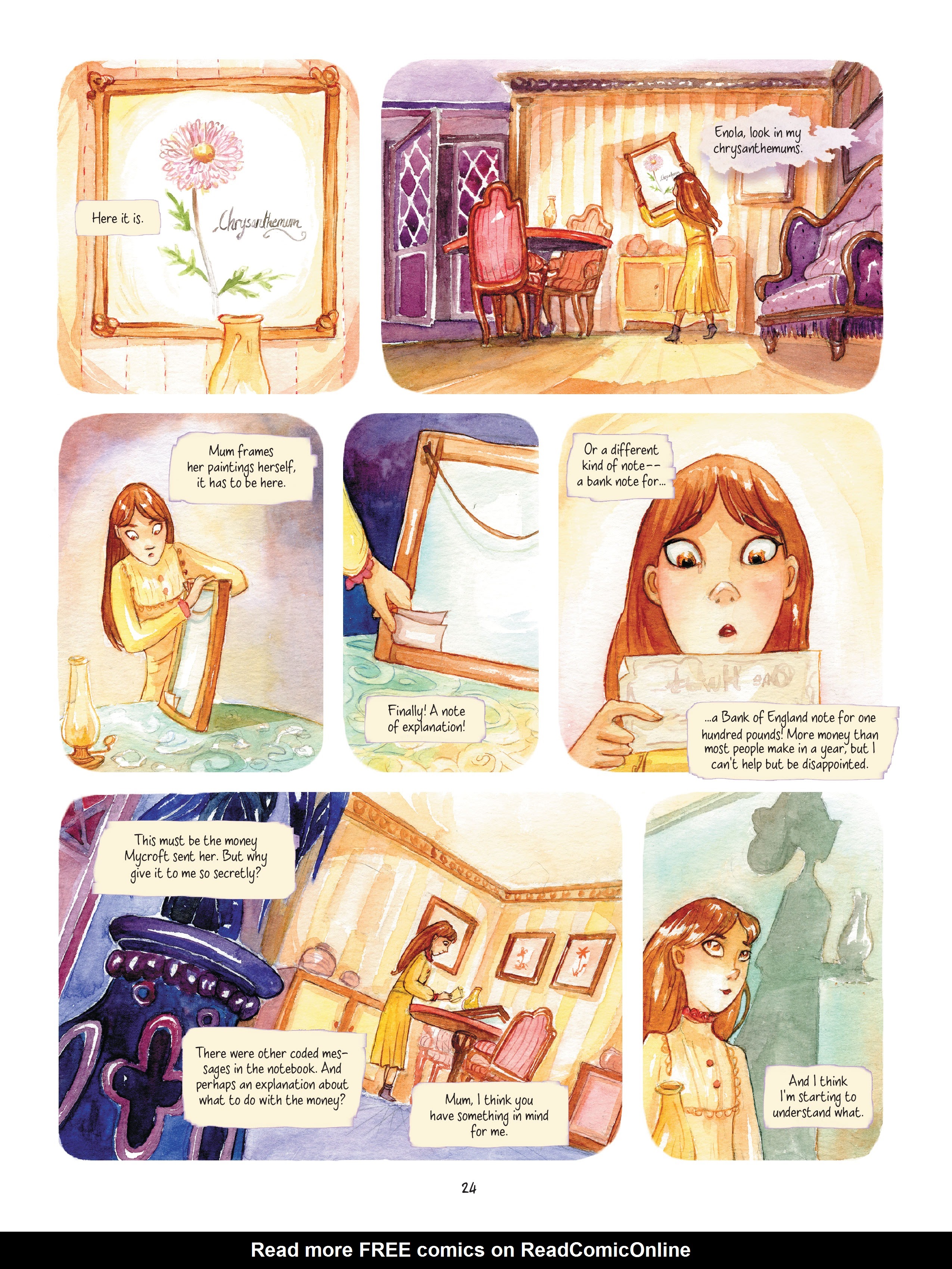 Read online An Enola Holmes Mystery comic -  Issue #1 - 26