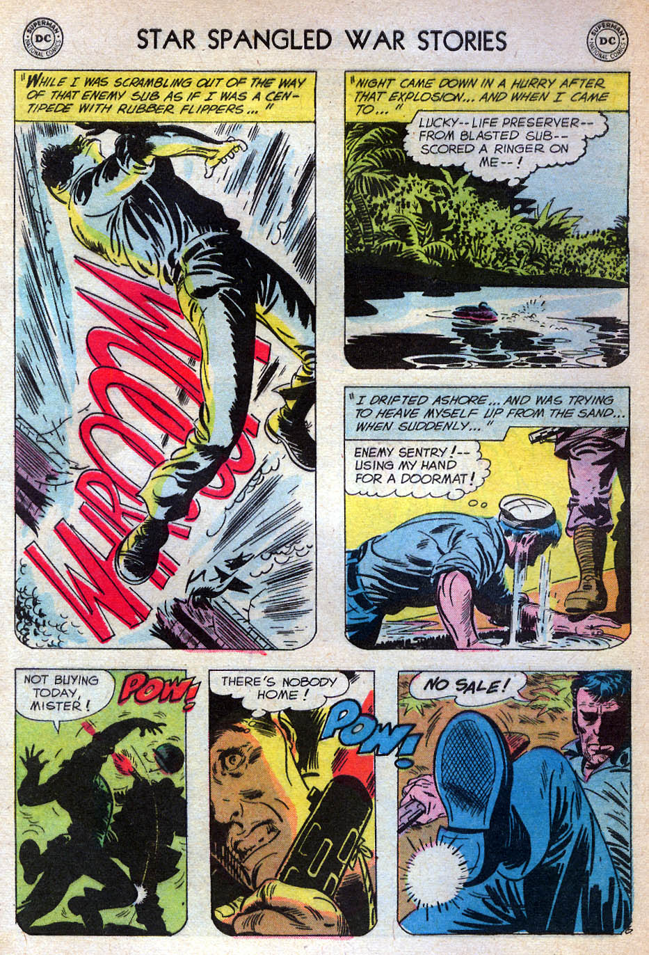 Read online Star Spangled War Stories (1952) comic -  Issue #66 - 8