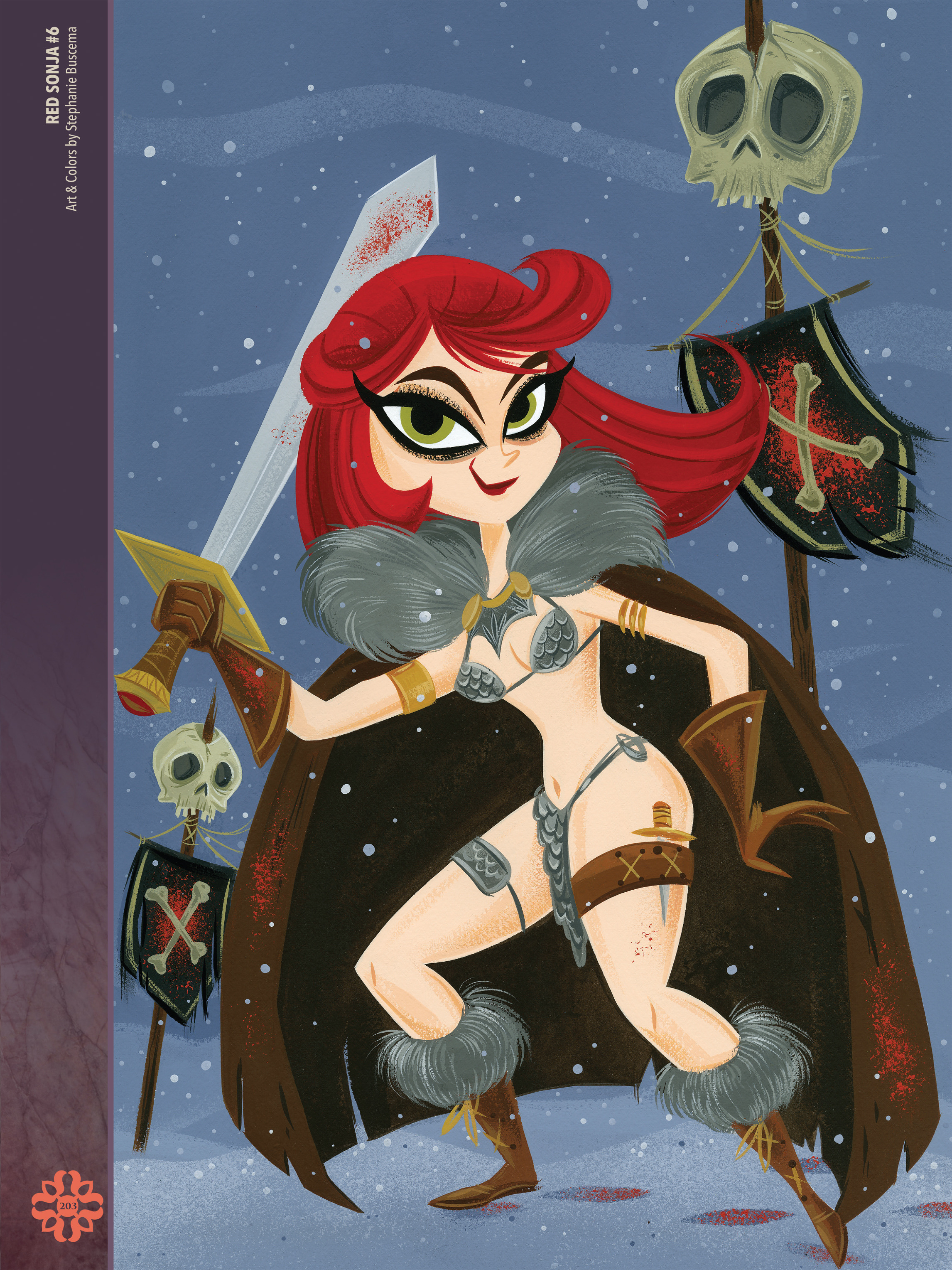Read online The Art of Red Sonja comic -  Issue # TPB 2 (Part 3) - 4